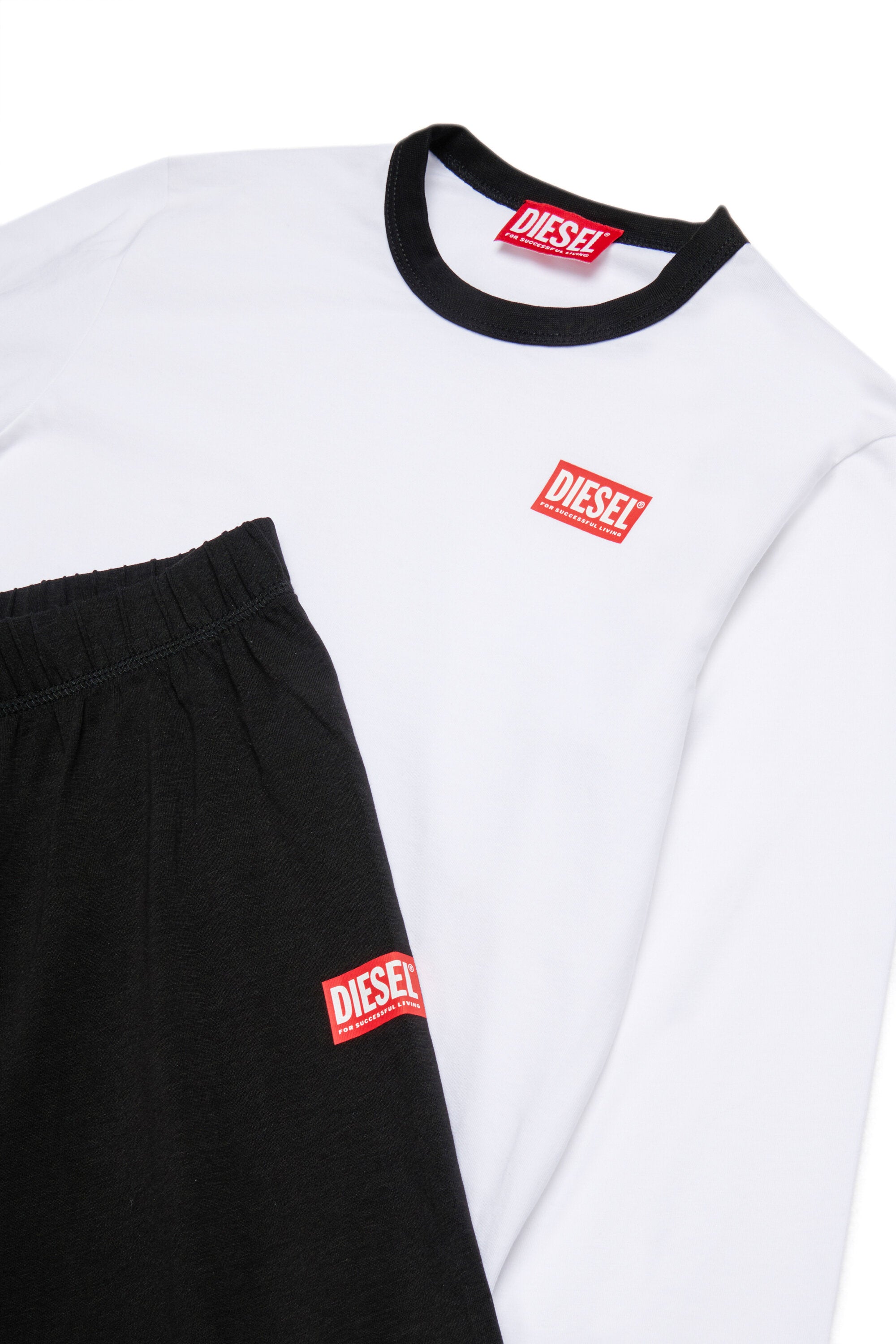 Pyjama en jersey extensible avec logo