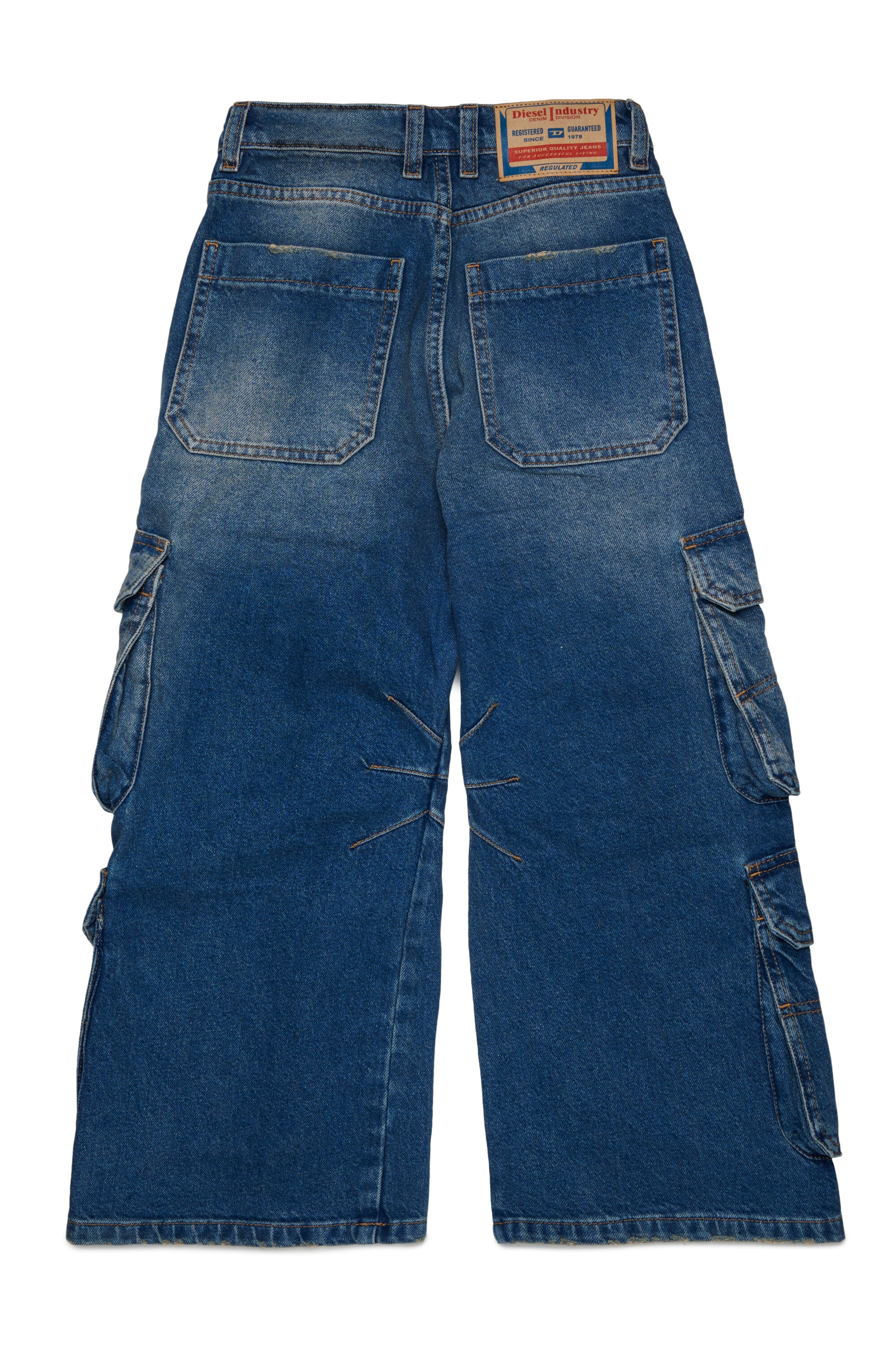 Jeans mit Relaxed-Passform und Cargotaschen - D-Argjx Cargo