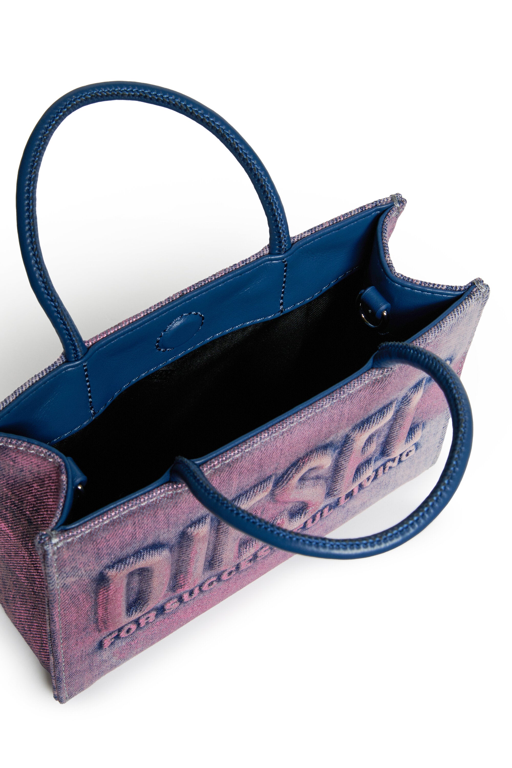 Borsa DSL 3D in denim mylar