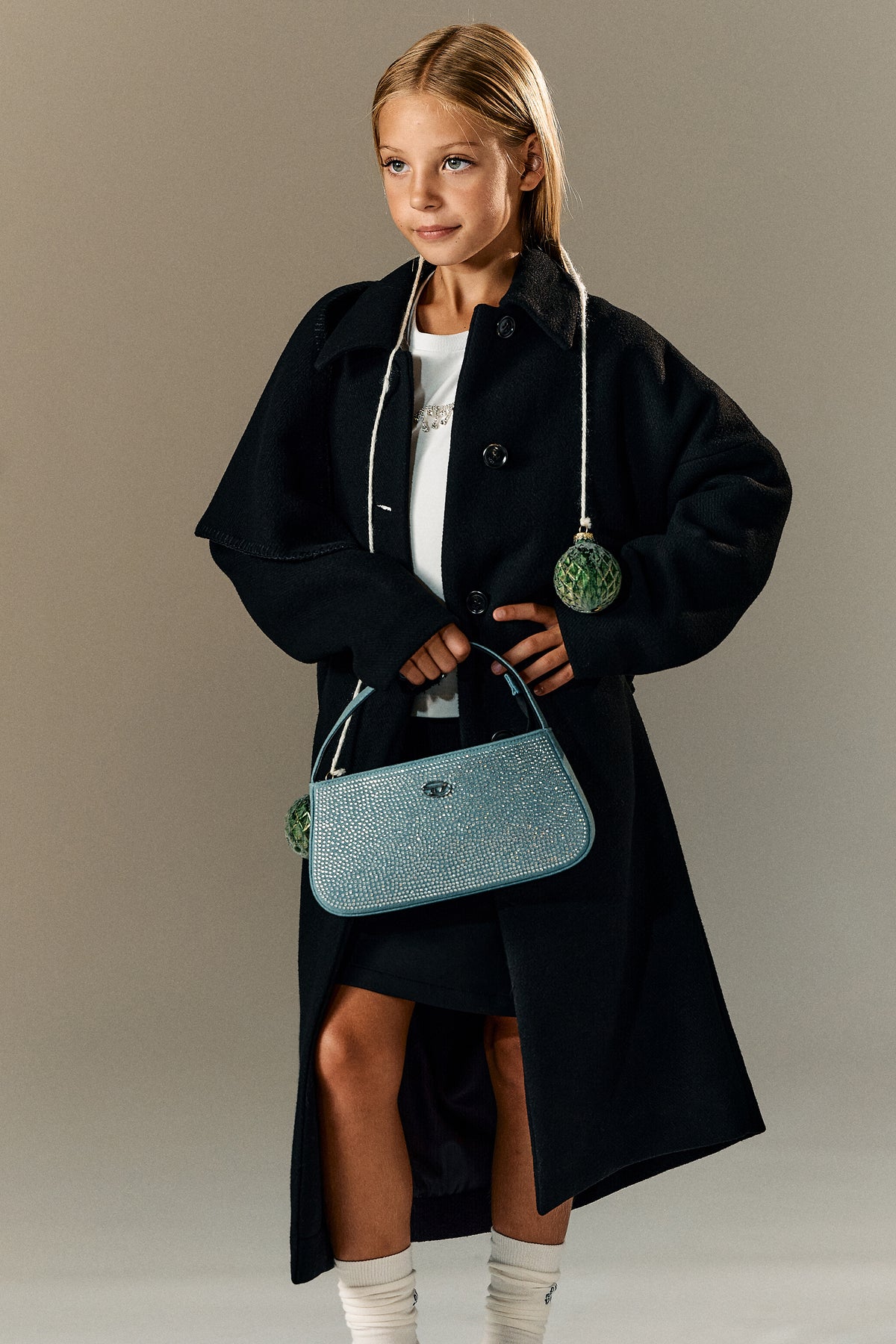 Sac WJULIE en denim avec strass