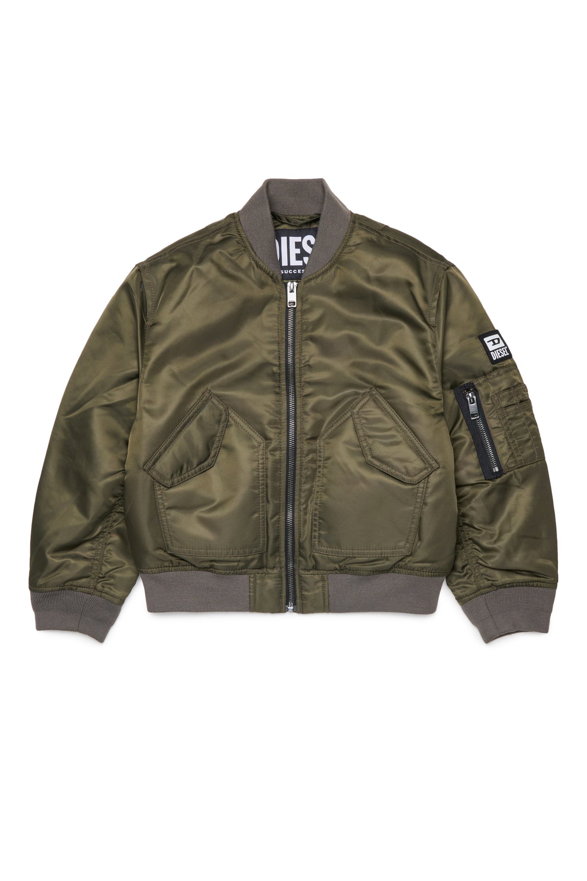 Blouson bomber avec logo et poches zippées