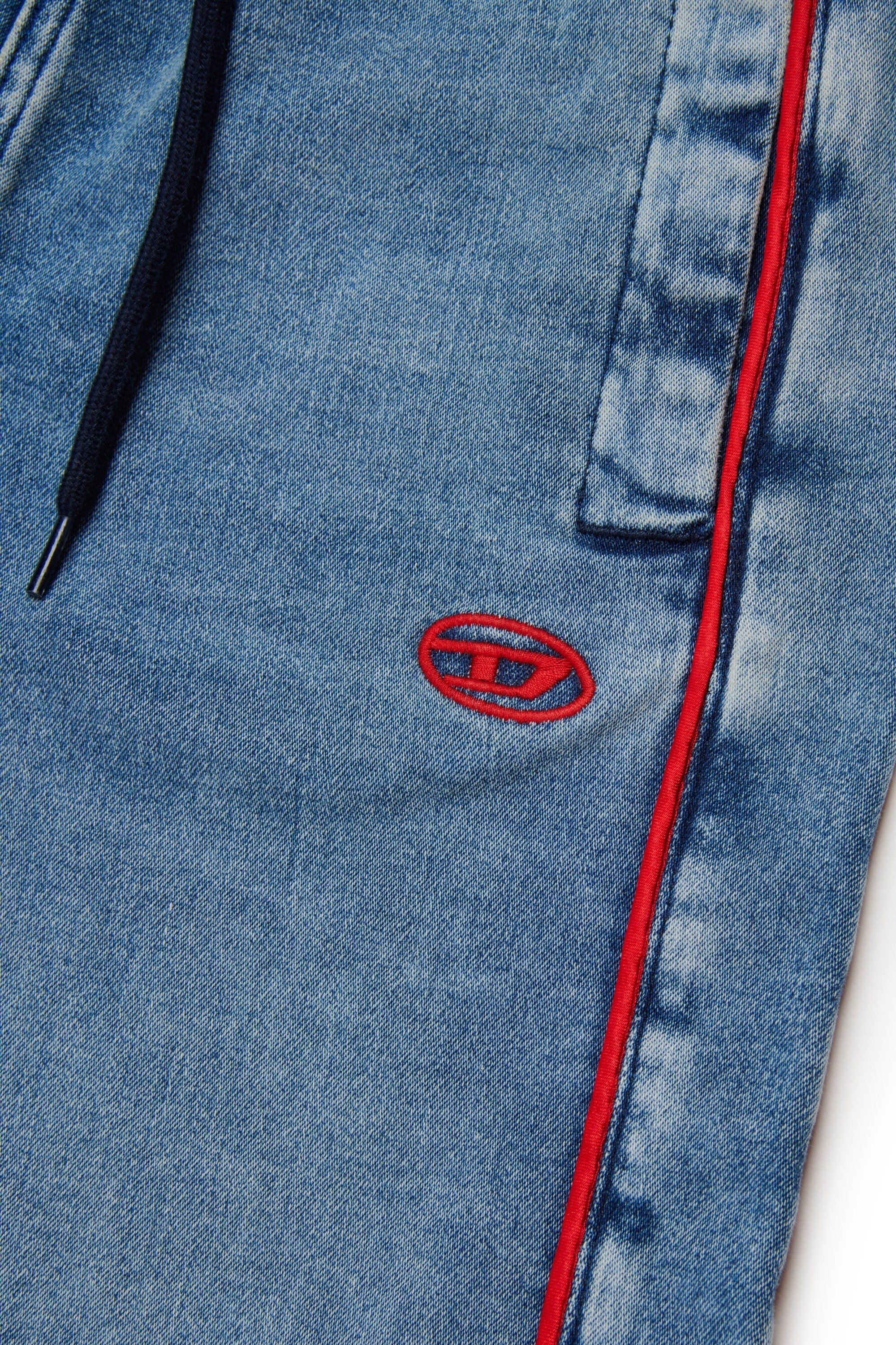 JoggJeans® Shorts aus Denim mit Logo – Axor