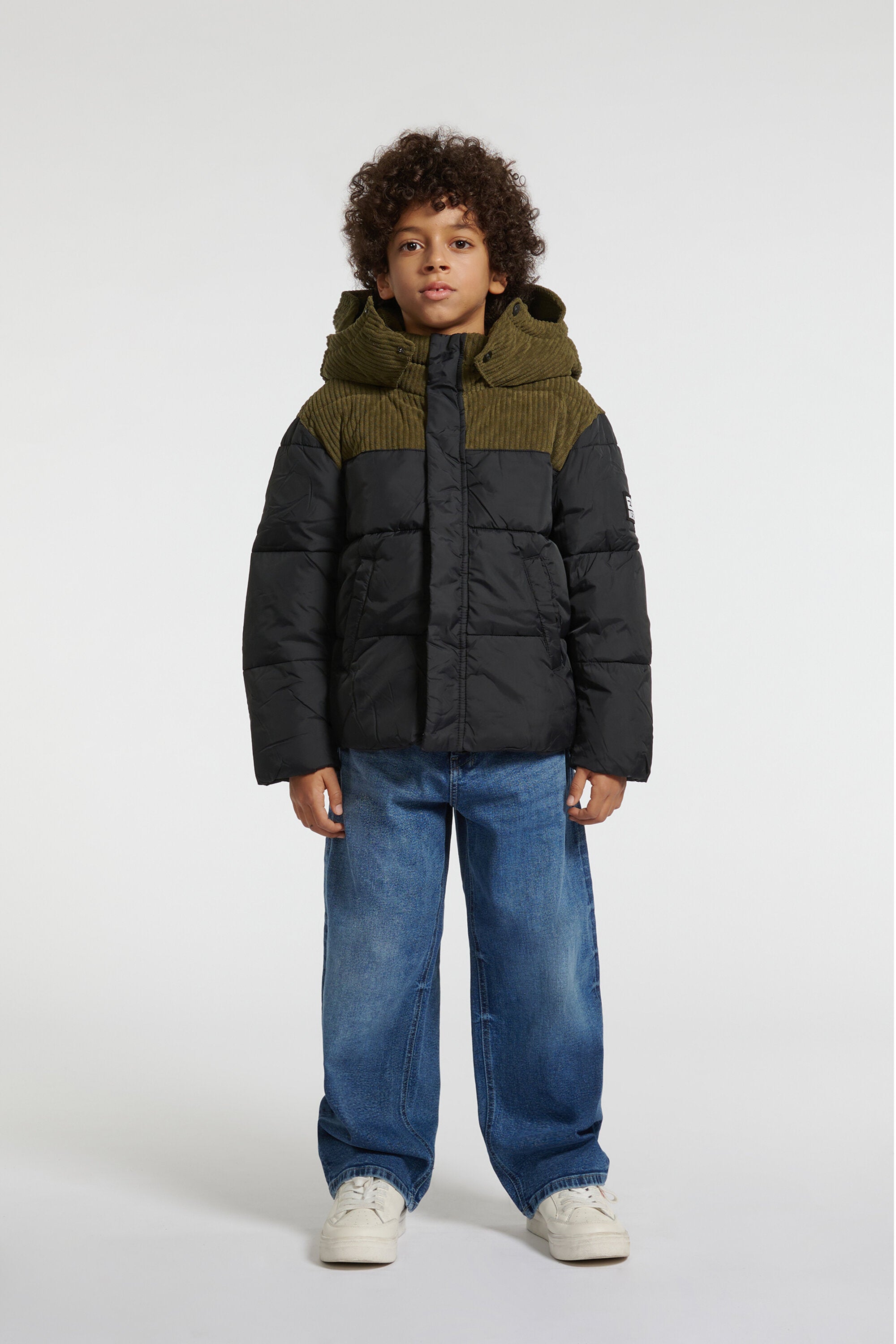 Giacca imbottita con logo