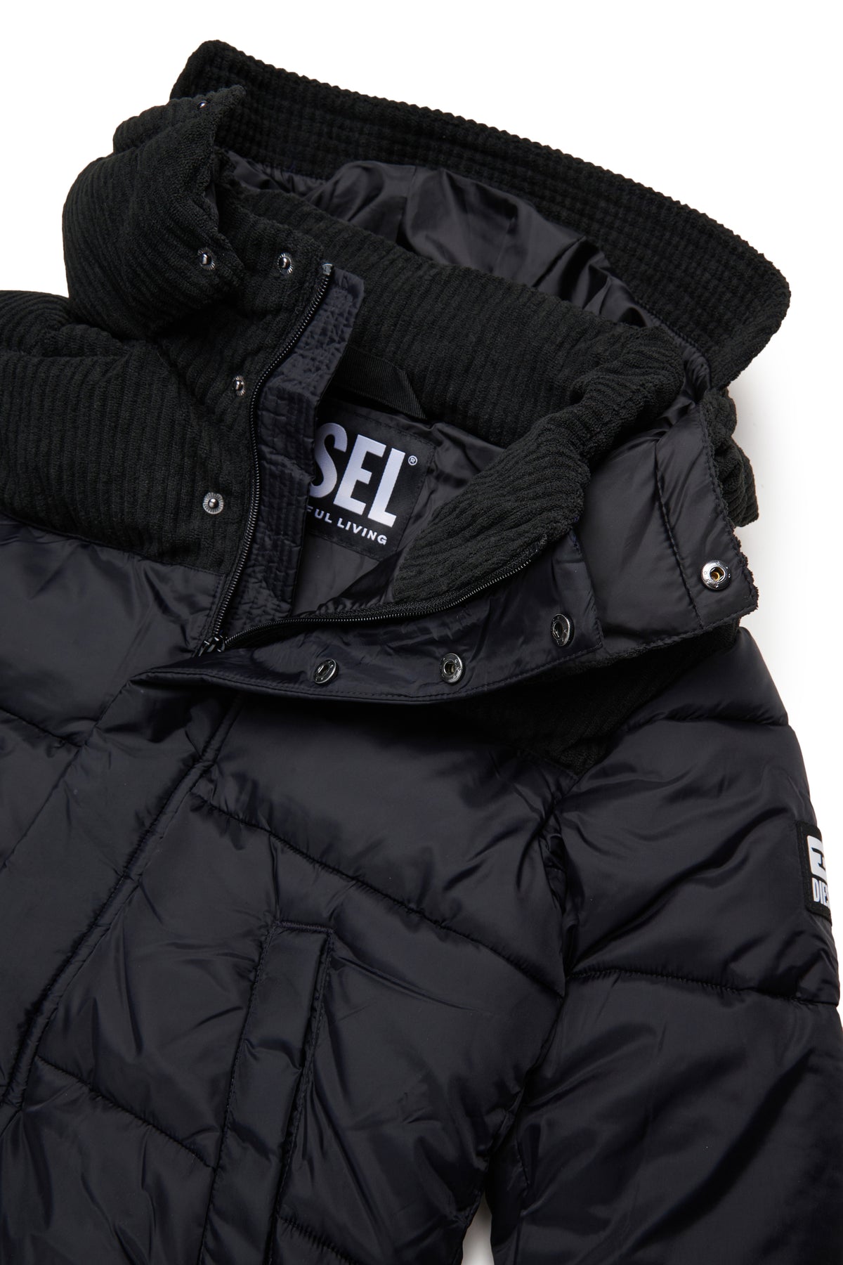 Steppjacke mit Logo