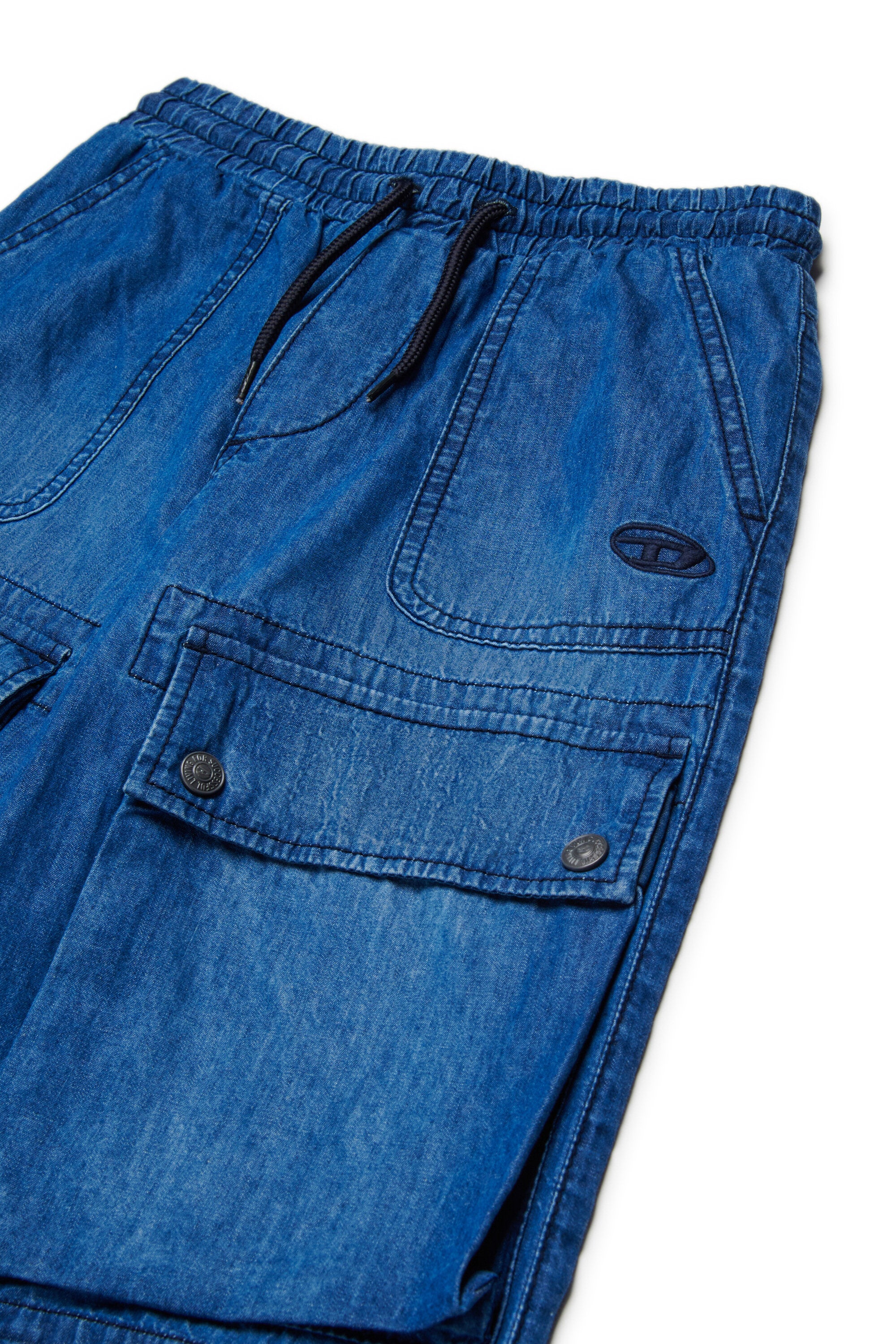 Jeans relaxed fit lavaggio blu medio - D-Kaith