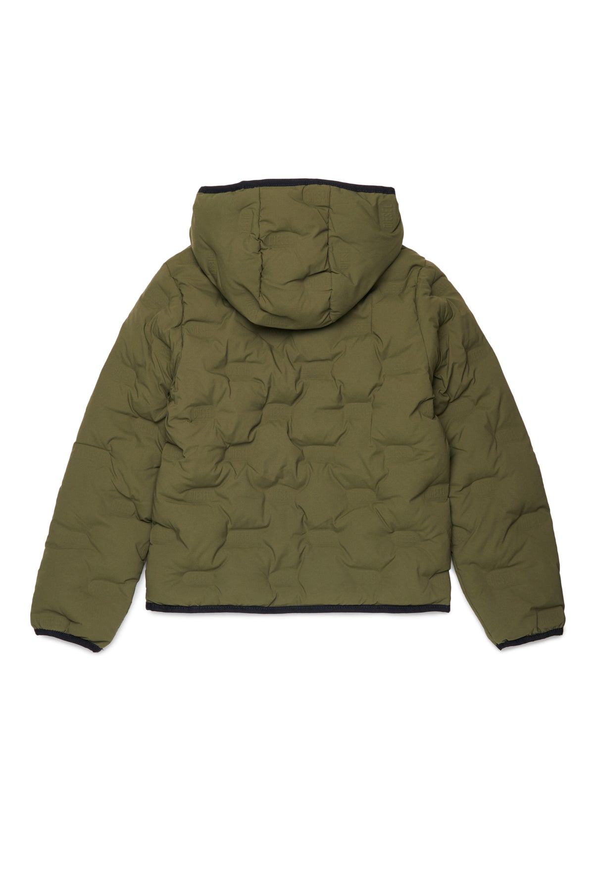 Padded jacket with logo
