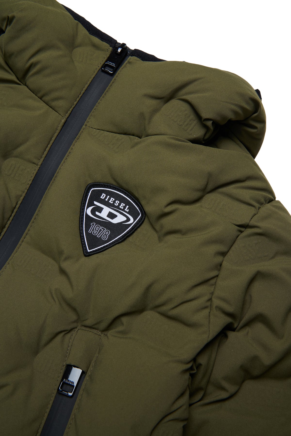 Steppjacke mit Logo