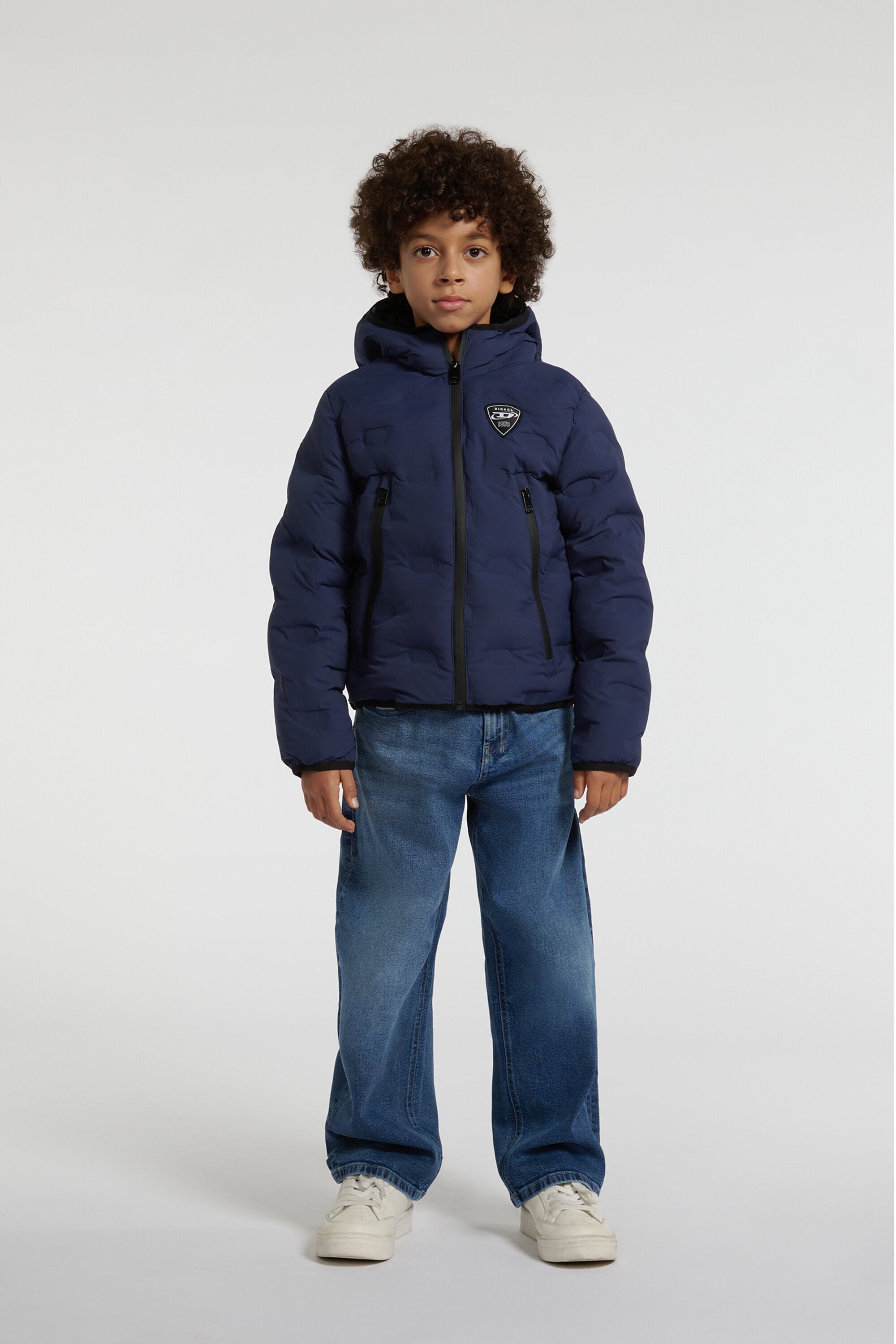 Veste matelassée avec logo