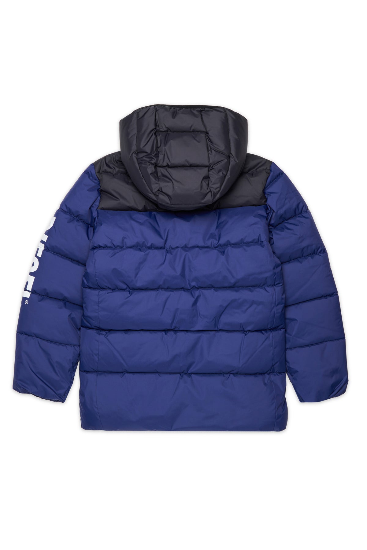 Chaqueta acolchada con logotipo