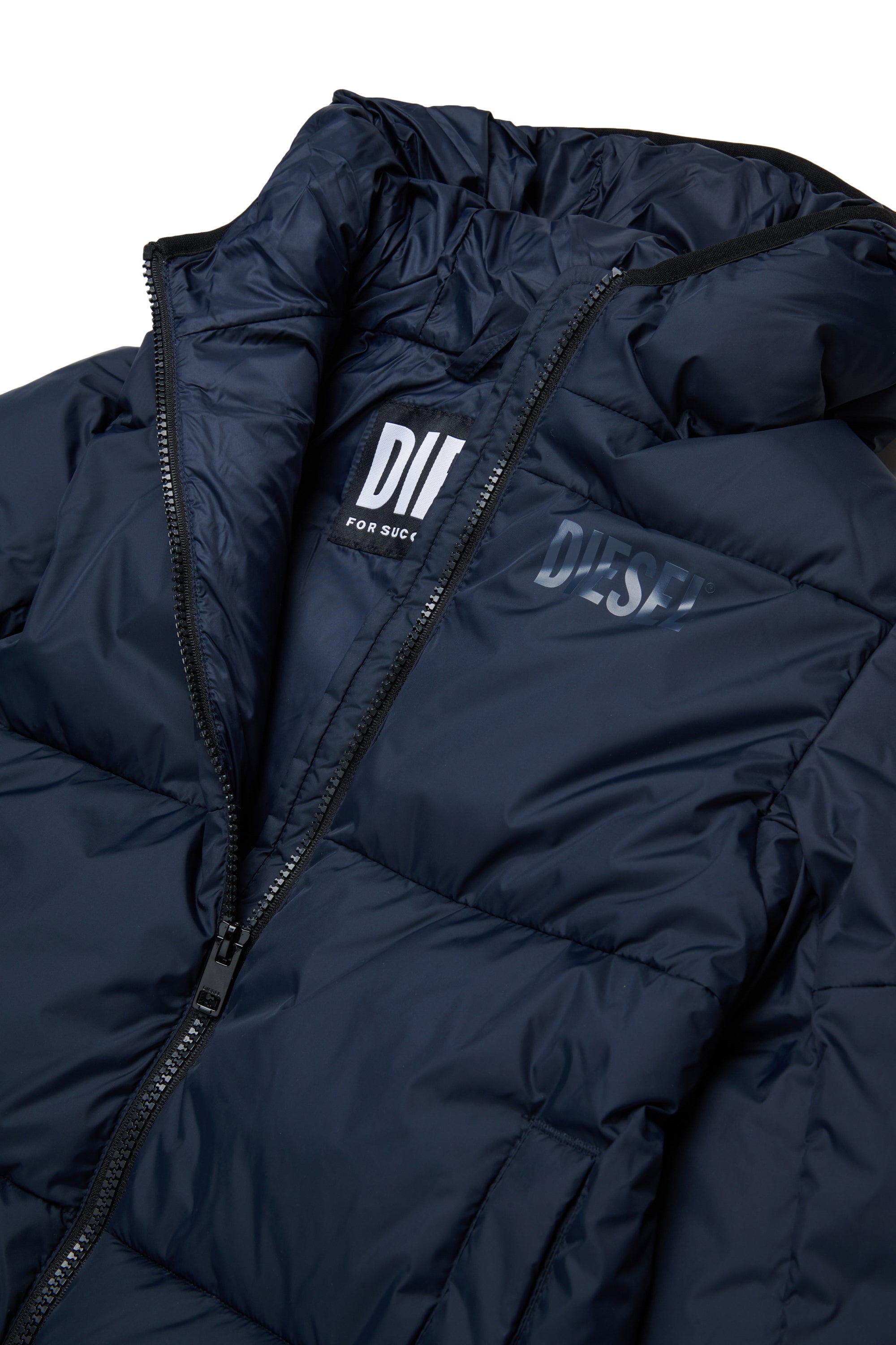 Steppjacke mit Logo