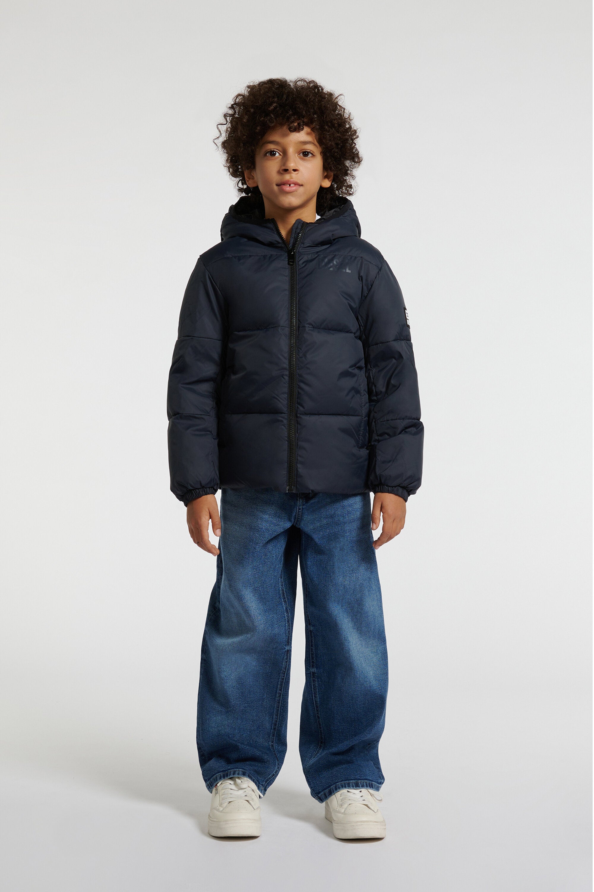 Giacca imbottita con logo