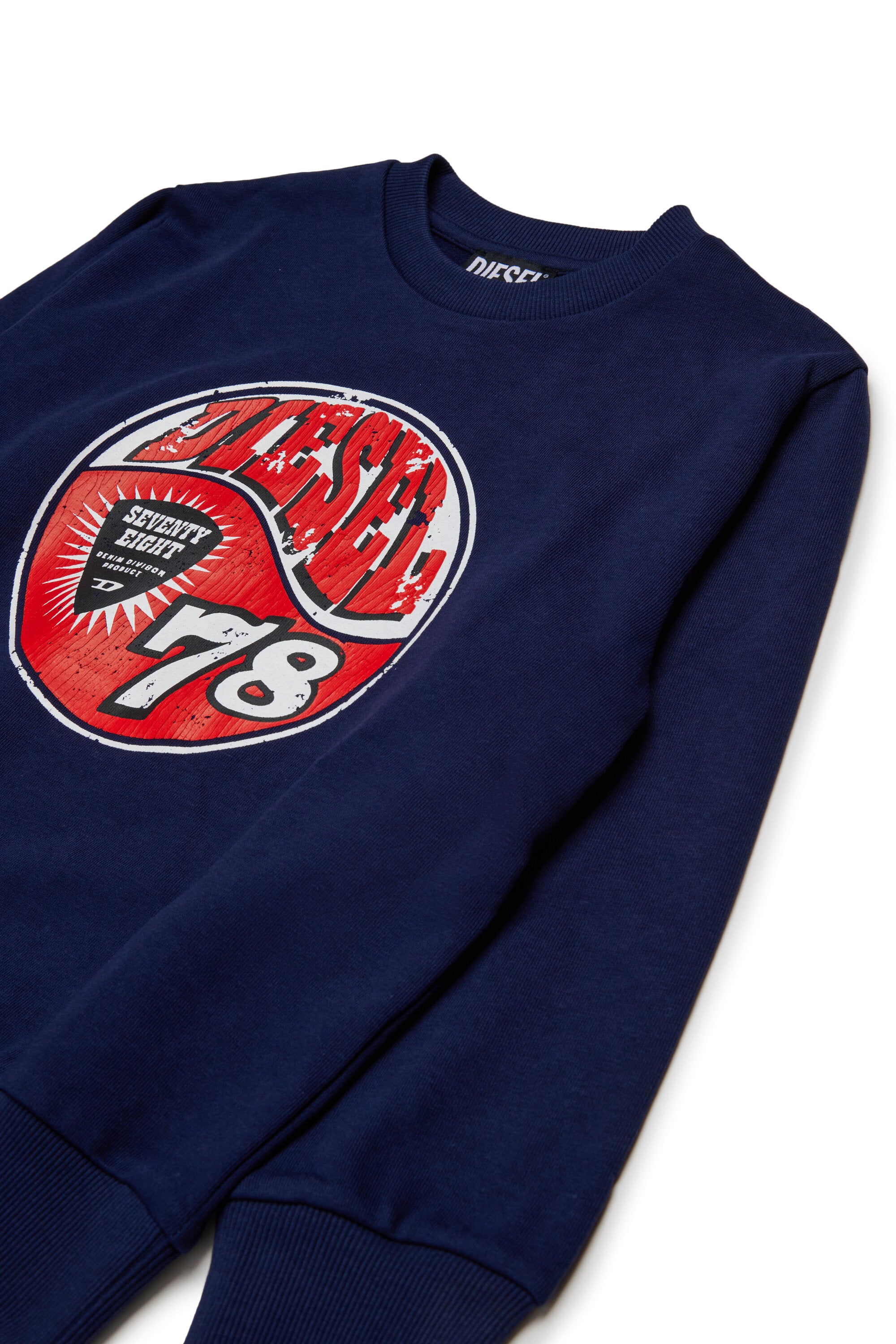 Sweatshirt mit Diesel 78 Logo