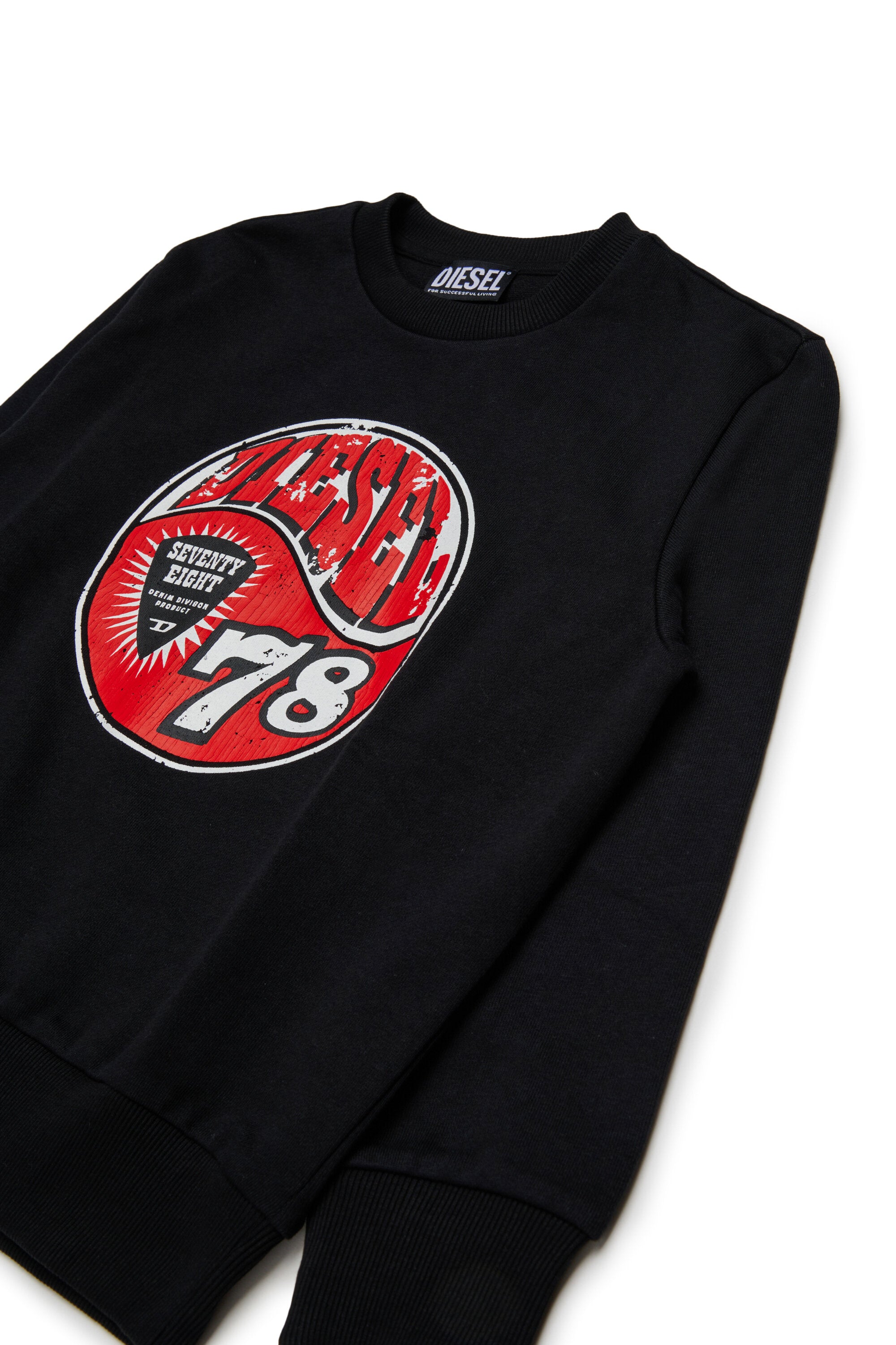 Sweatshirt mit Diesel 78 Logo