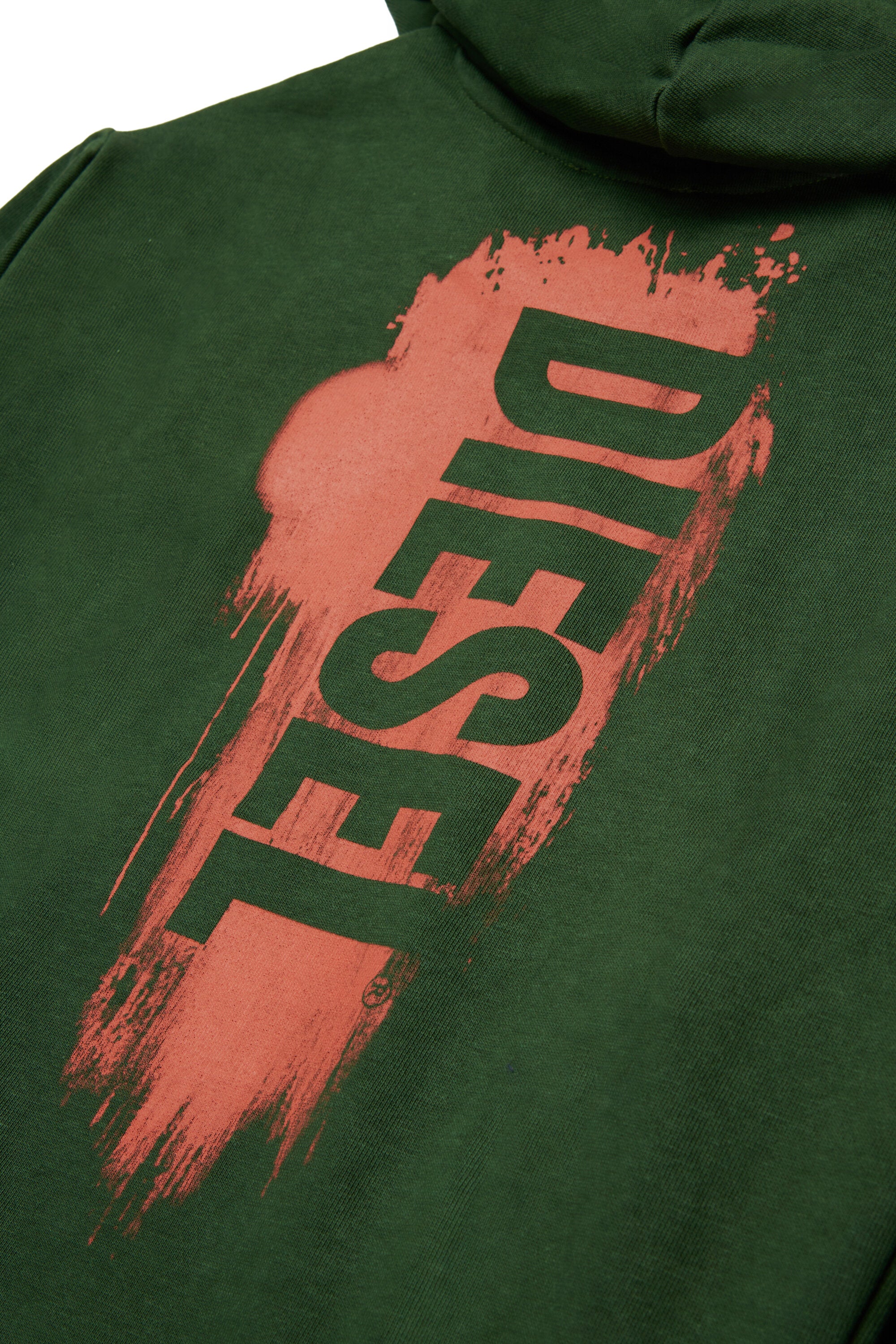 Sweat à capuche avec logo Diesel