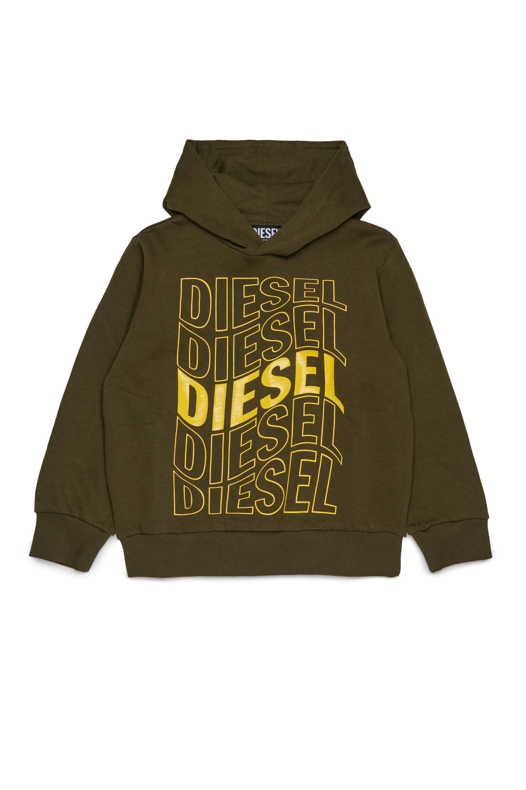 Sweatshirt with overlapping Diesel logo