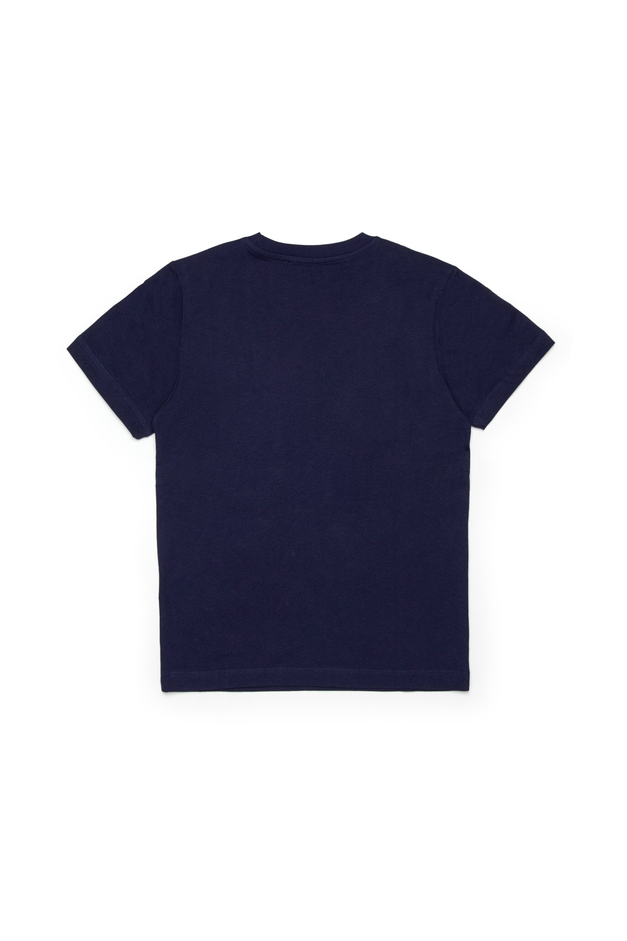 Camiseta con logotipo multicolor