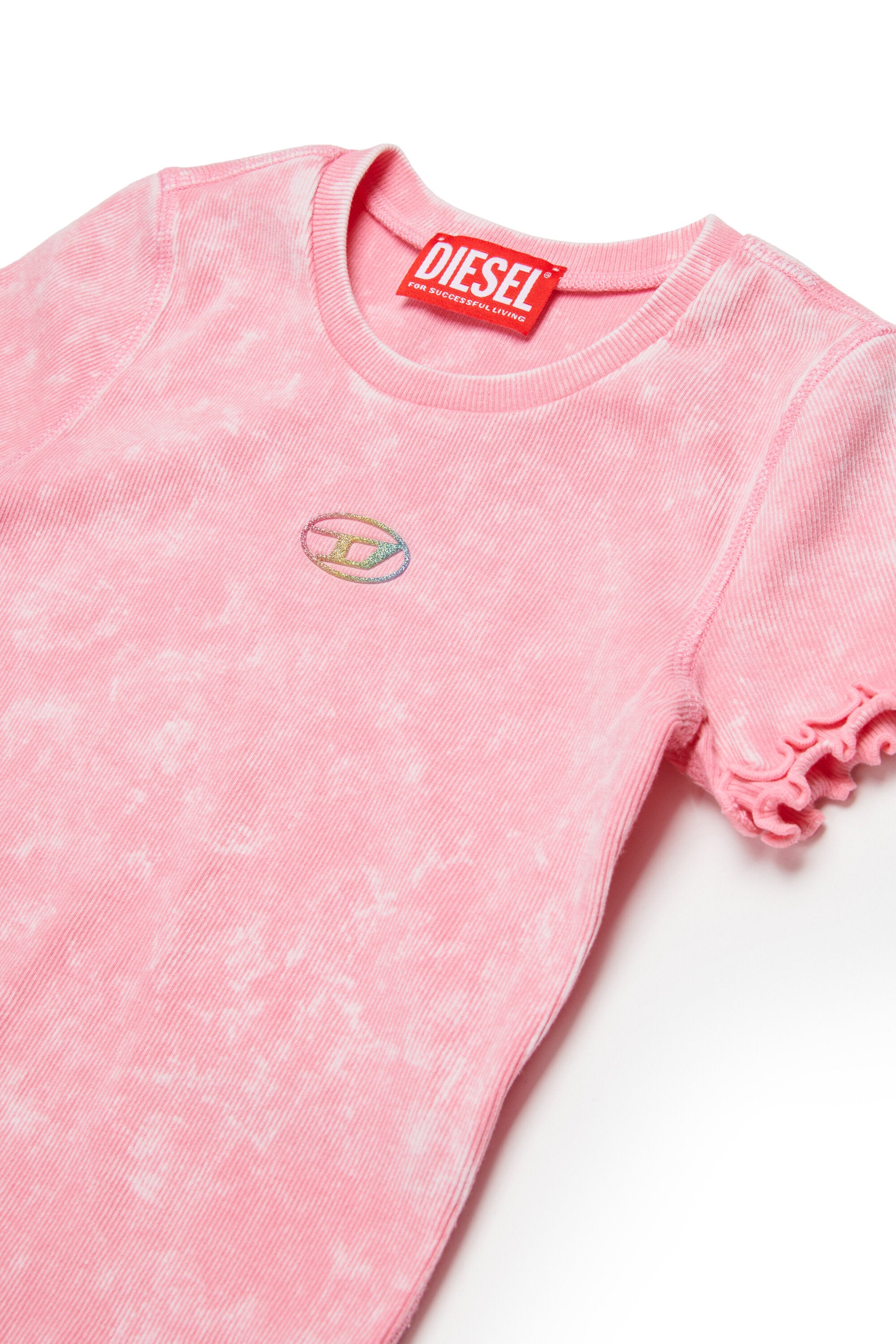 T-shirt à col rond avec logo
