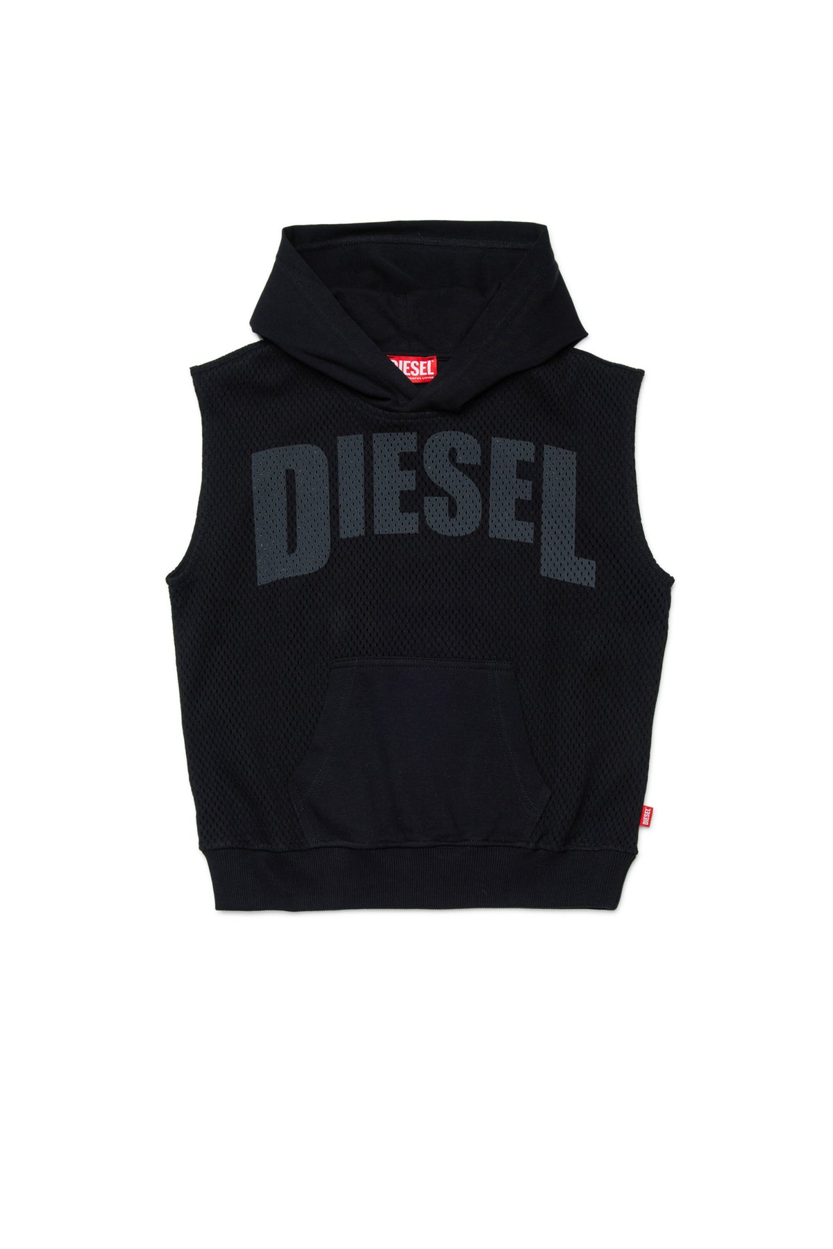 Sweat-shirt sans manches avec logo