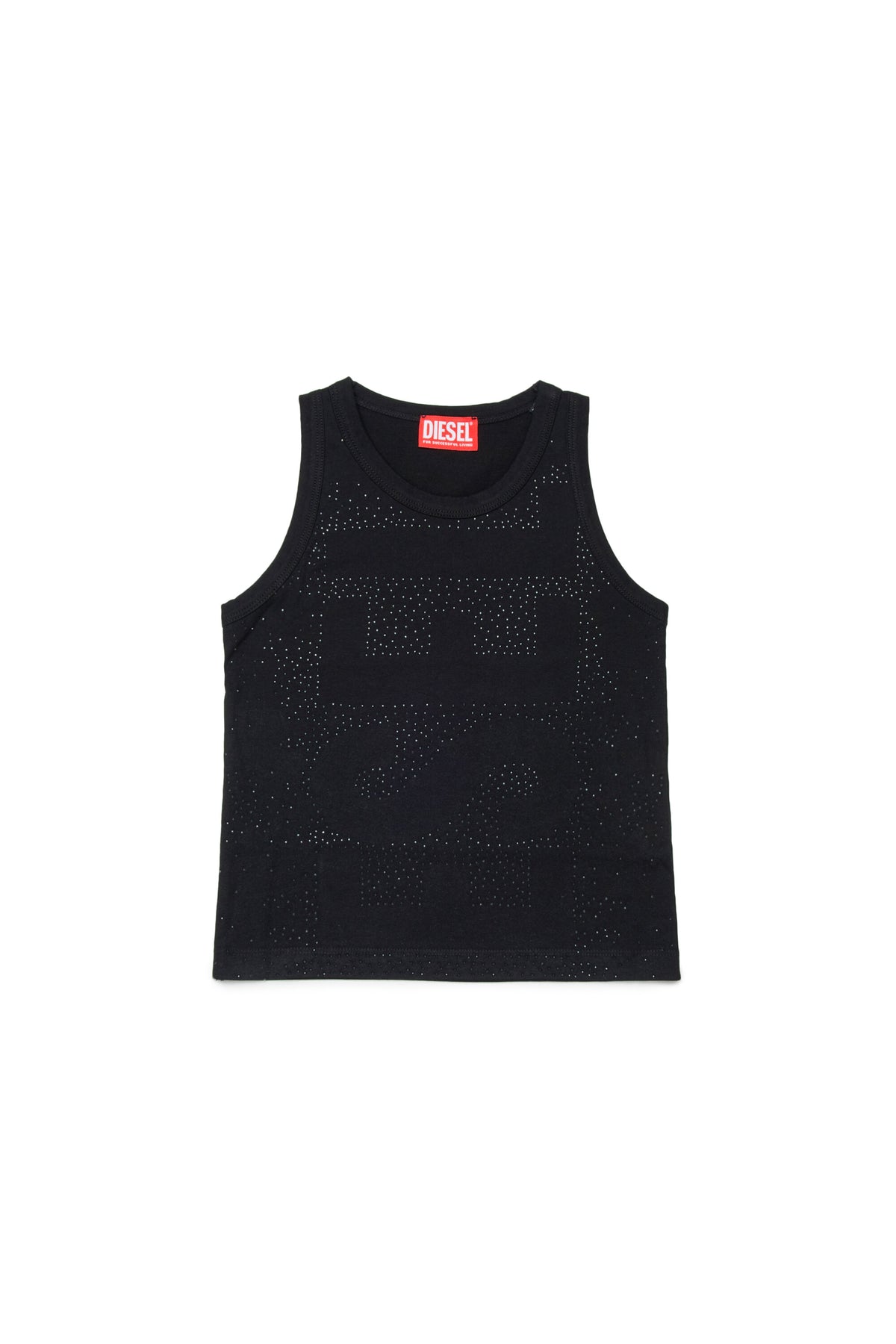Ärmelloses T-Shirt mit Logo