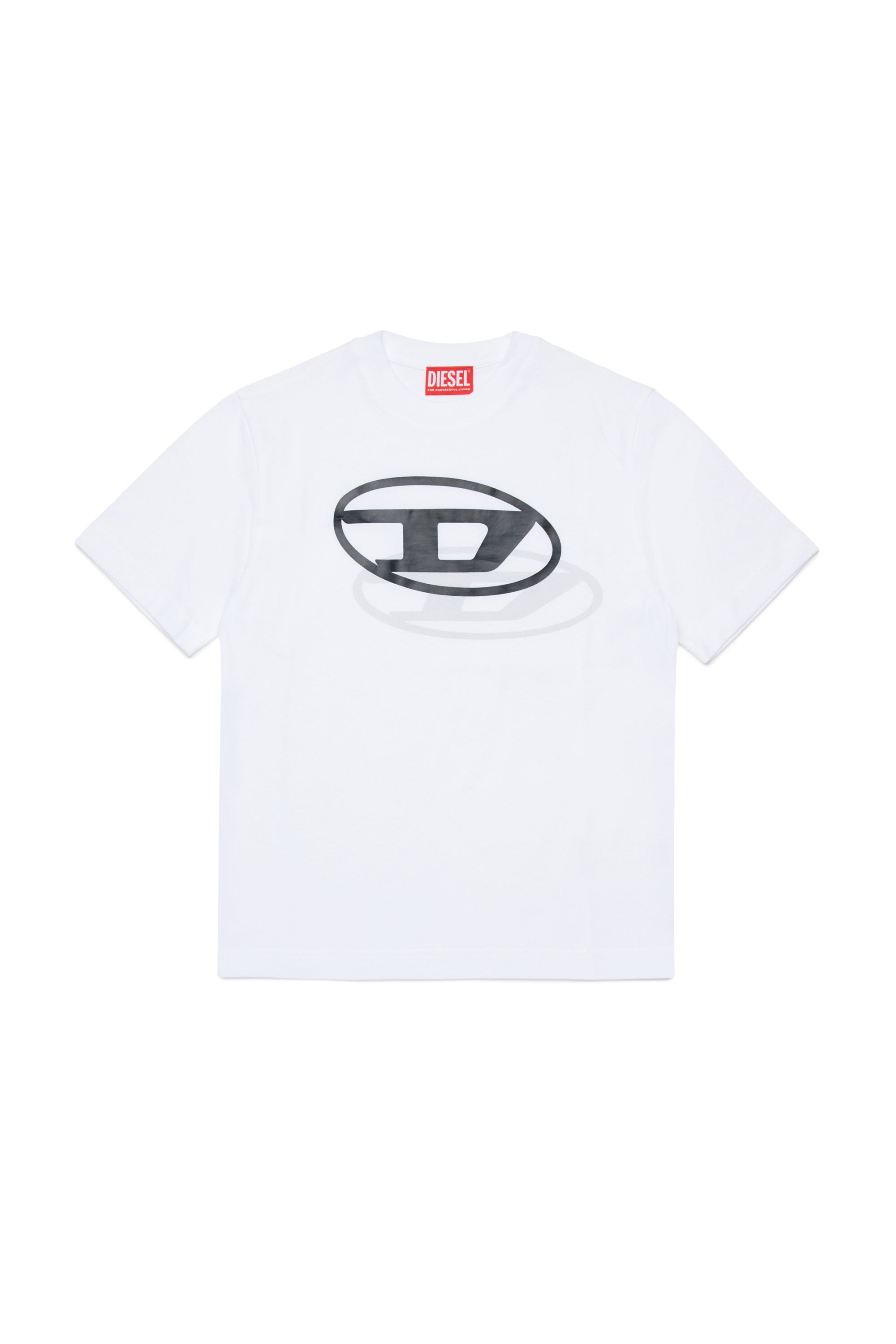 Camiseta con logo Oval D estampado