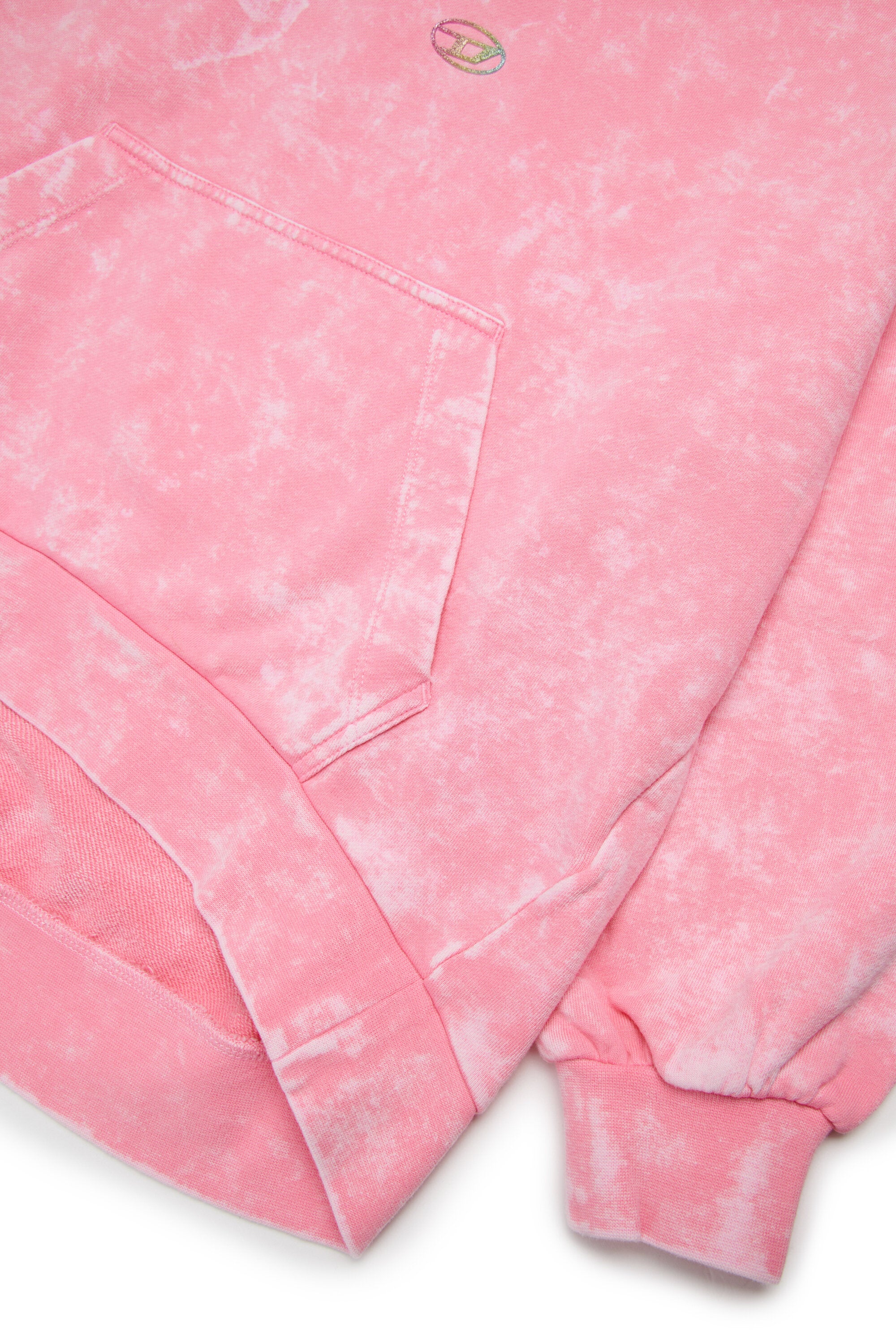 Felpa hoodie con logo