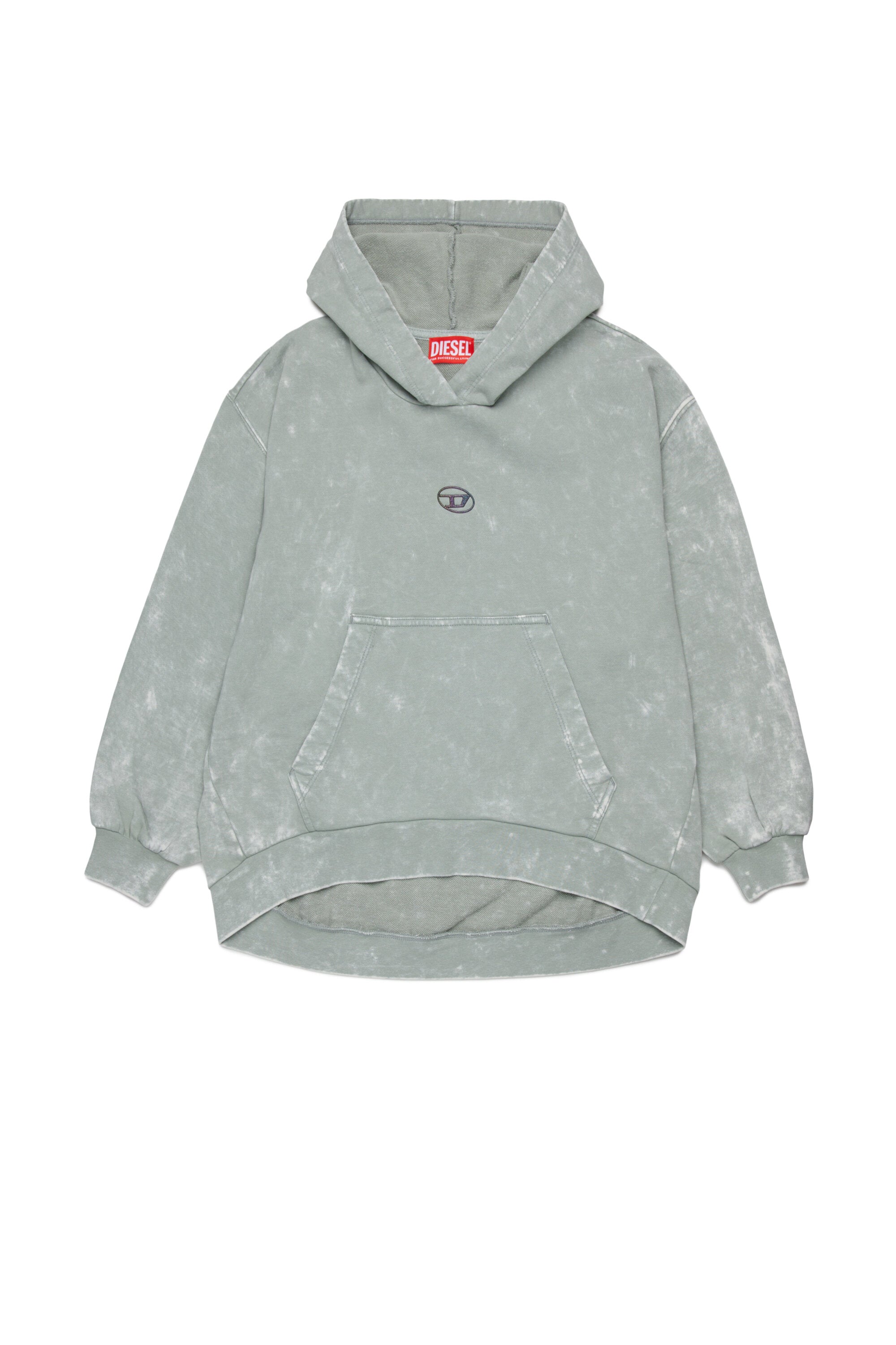 Felpa hoodie con logo