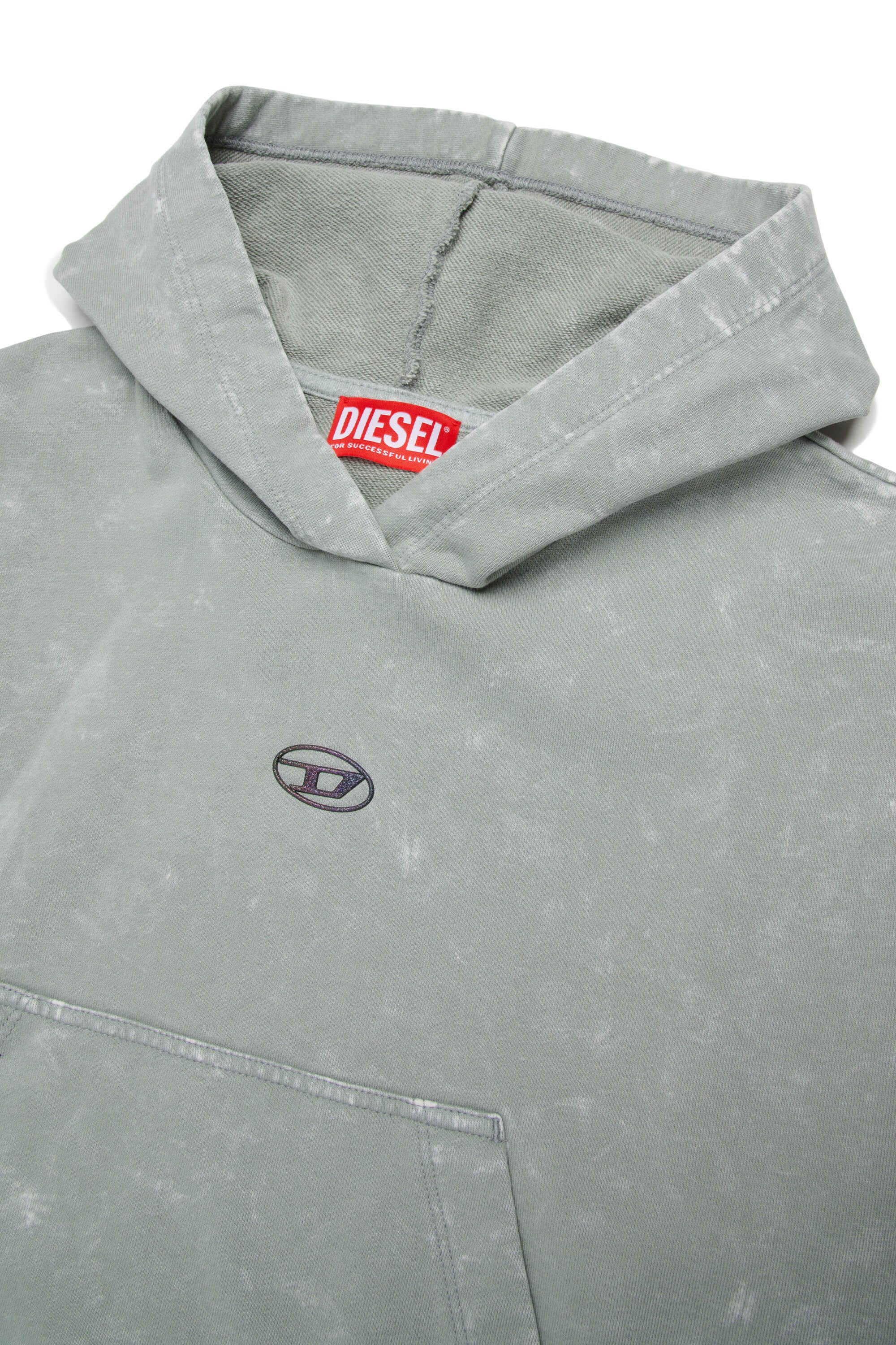 Felpa hoodie con logo