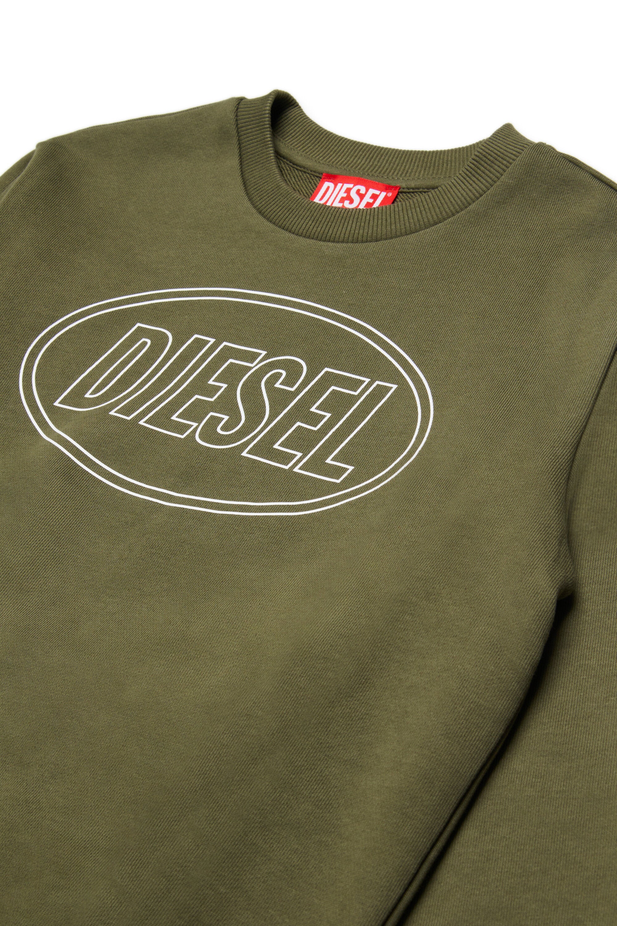 Rundhals-Sweatshirt mit Logo