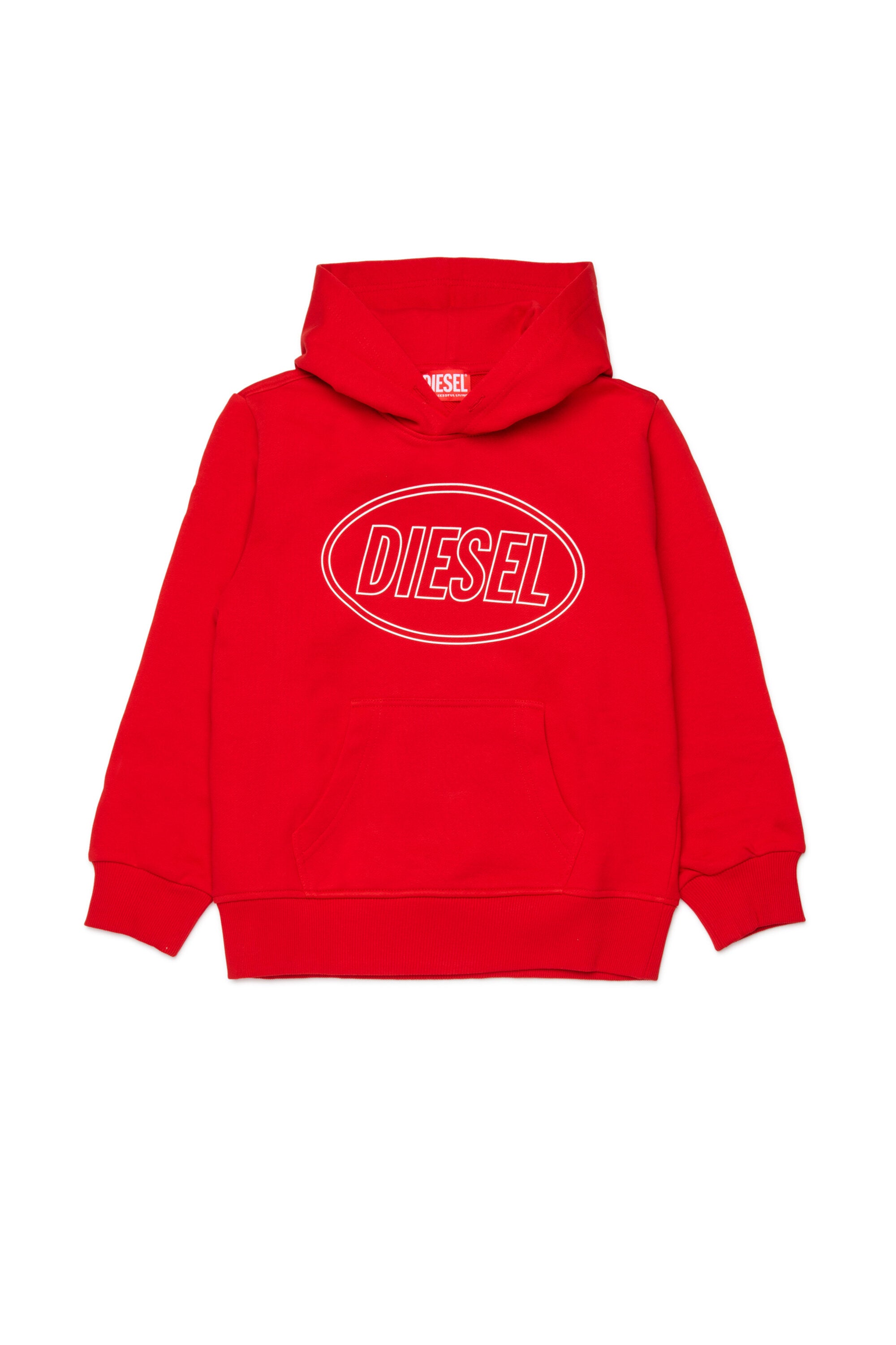 Felpa hoodie con logo