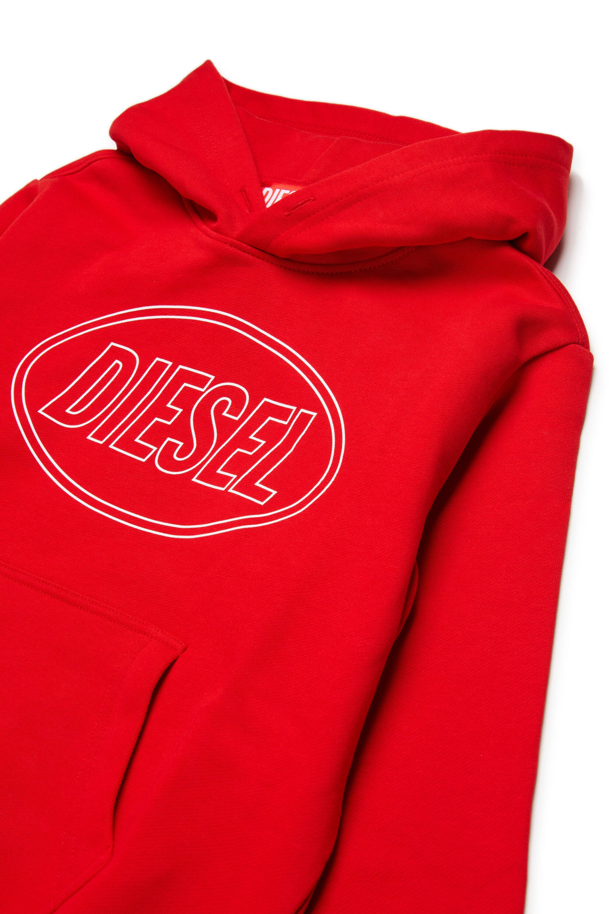 Felpa hoodie con logo