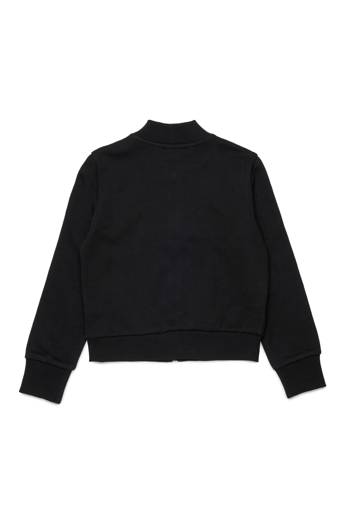 Sudadera con cremallera completa y logo