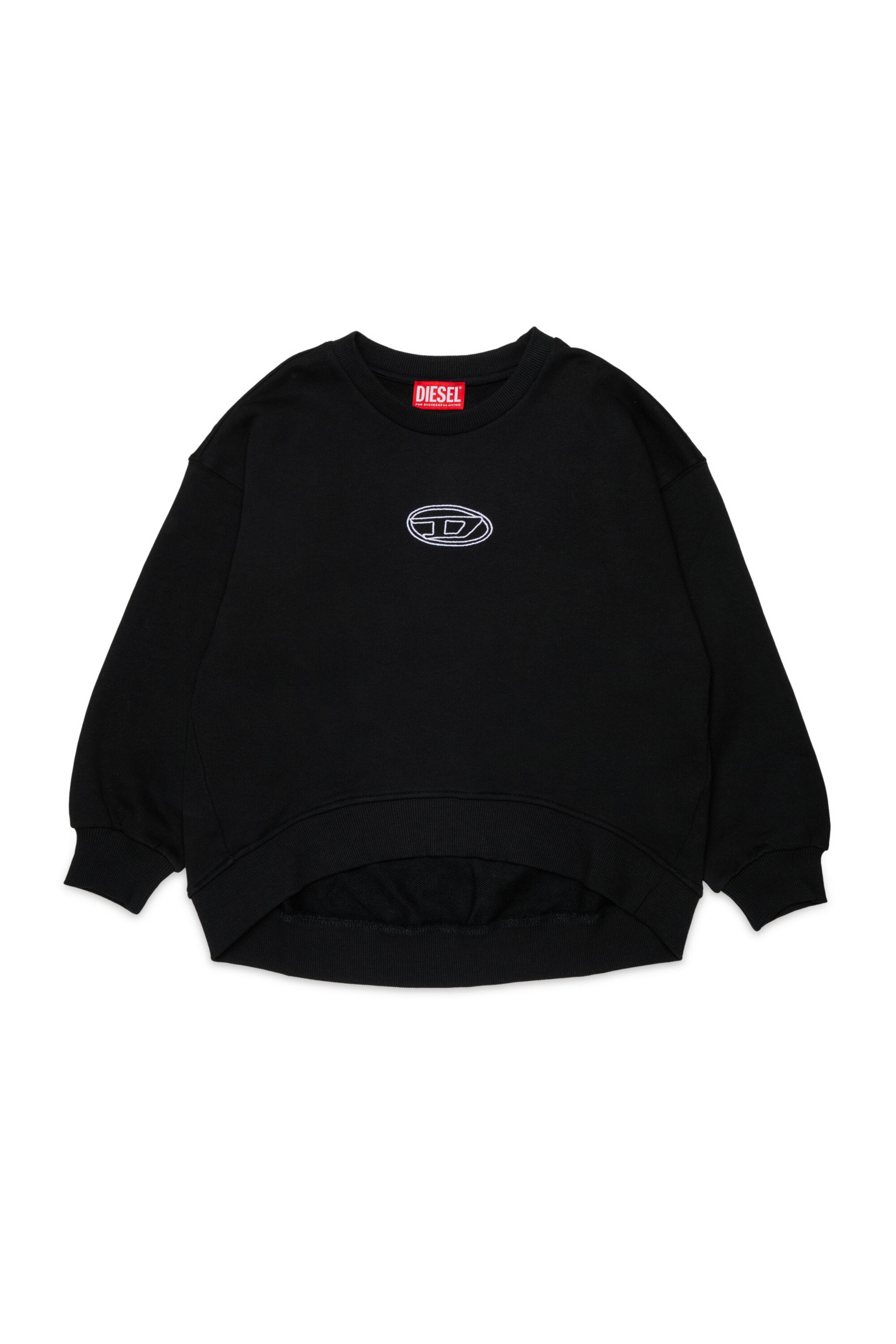 Crew neck sweatshirt with logo