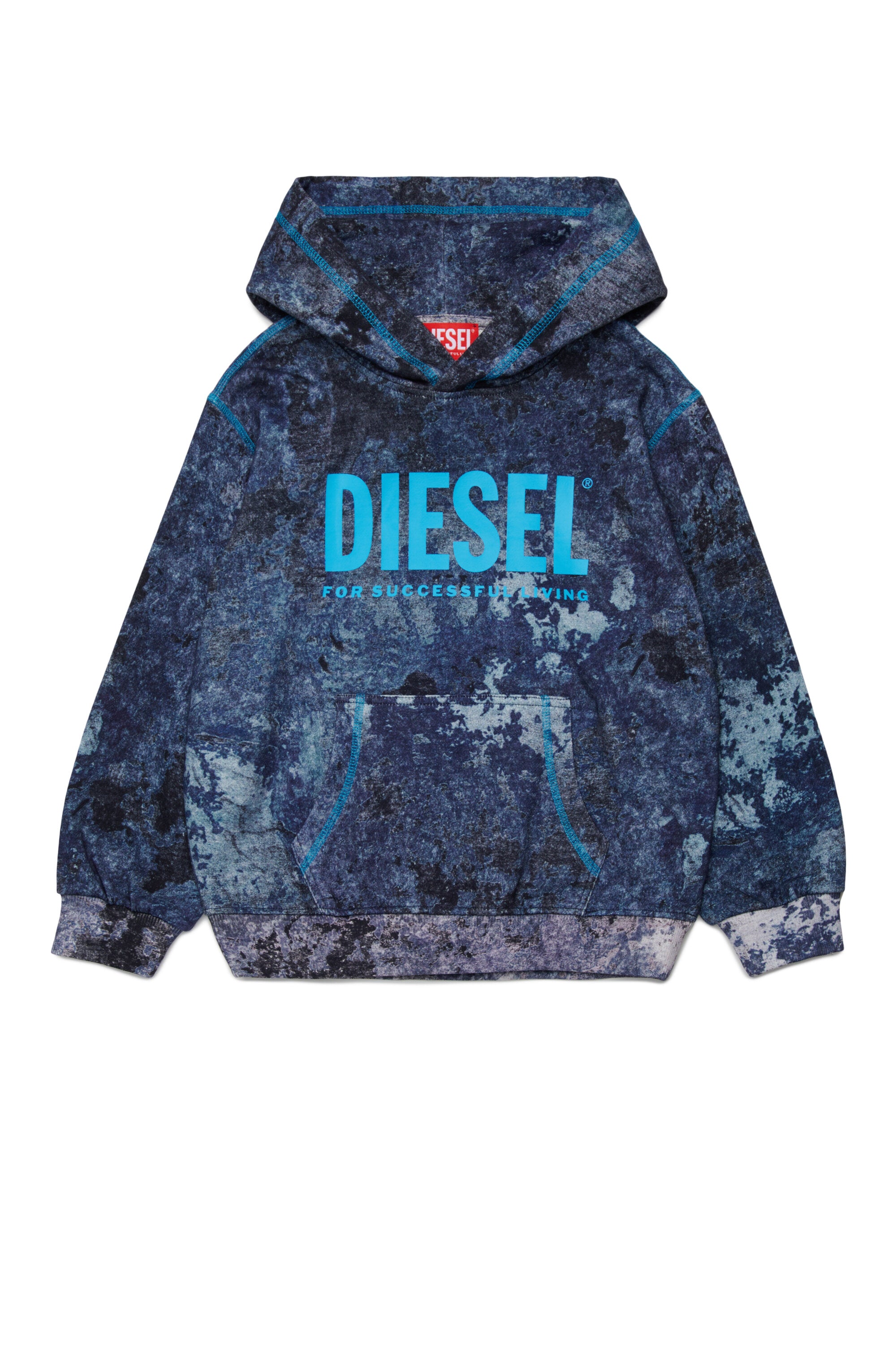 Hoodie-Sweatshirt mit Logo