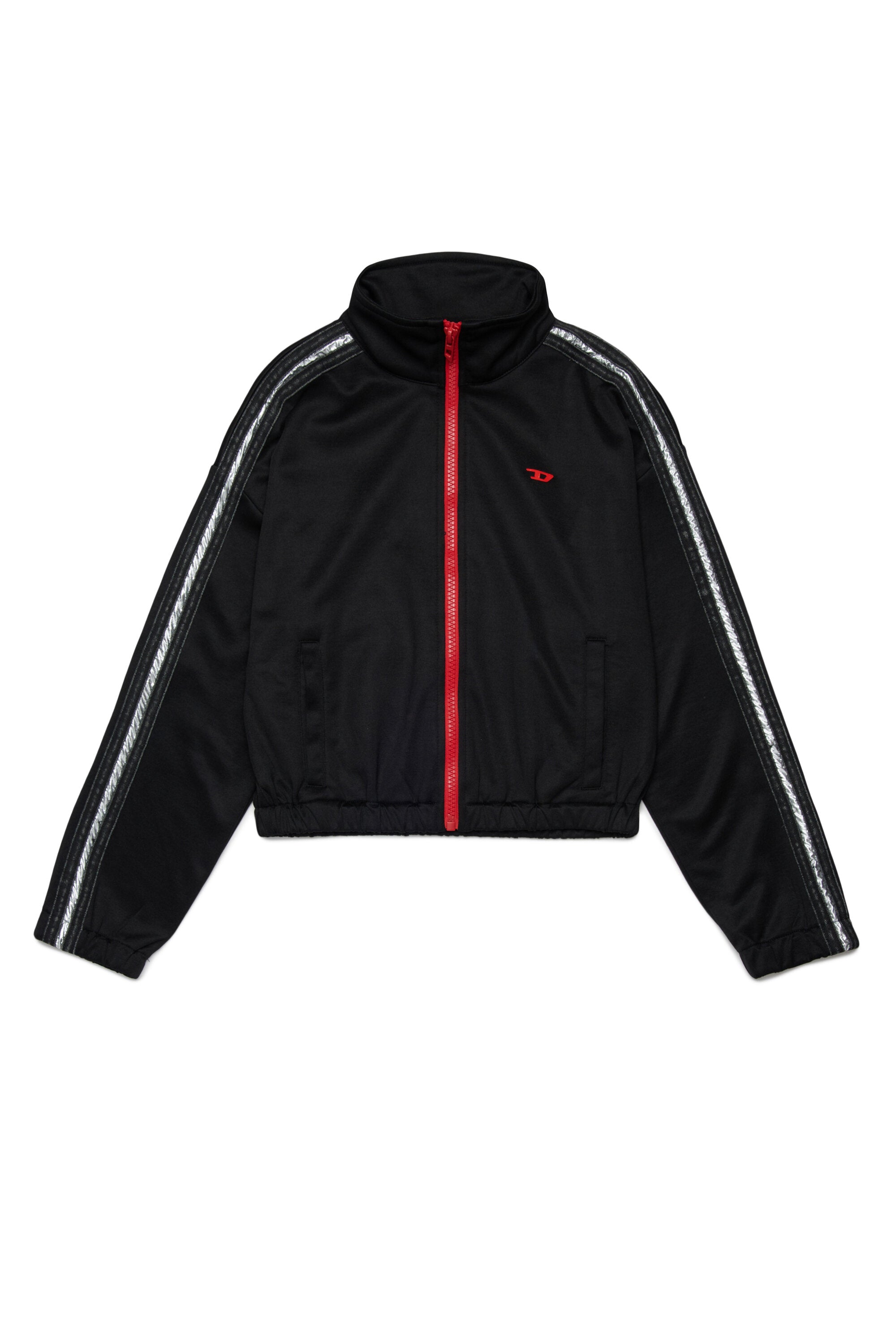 Fully-Zip-Sweatshirt mit Logo