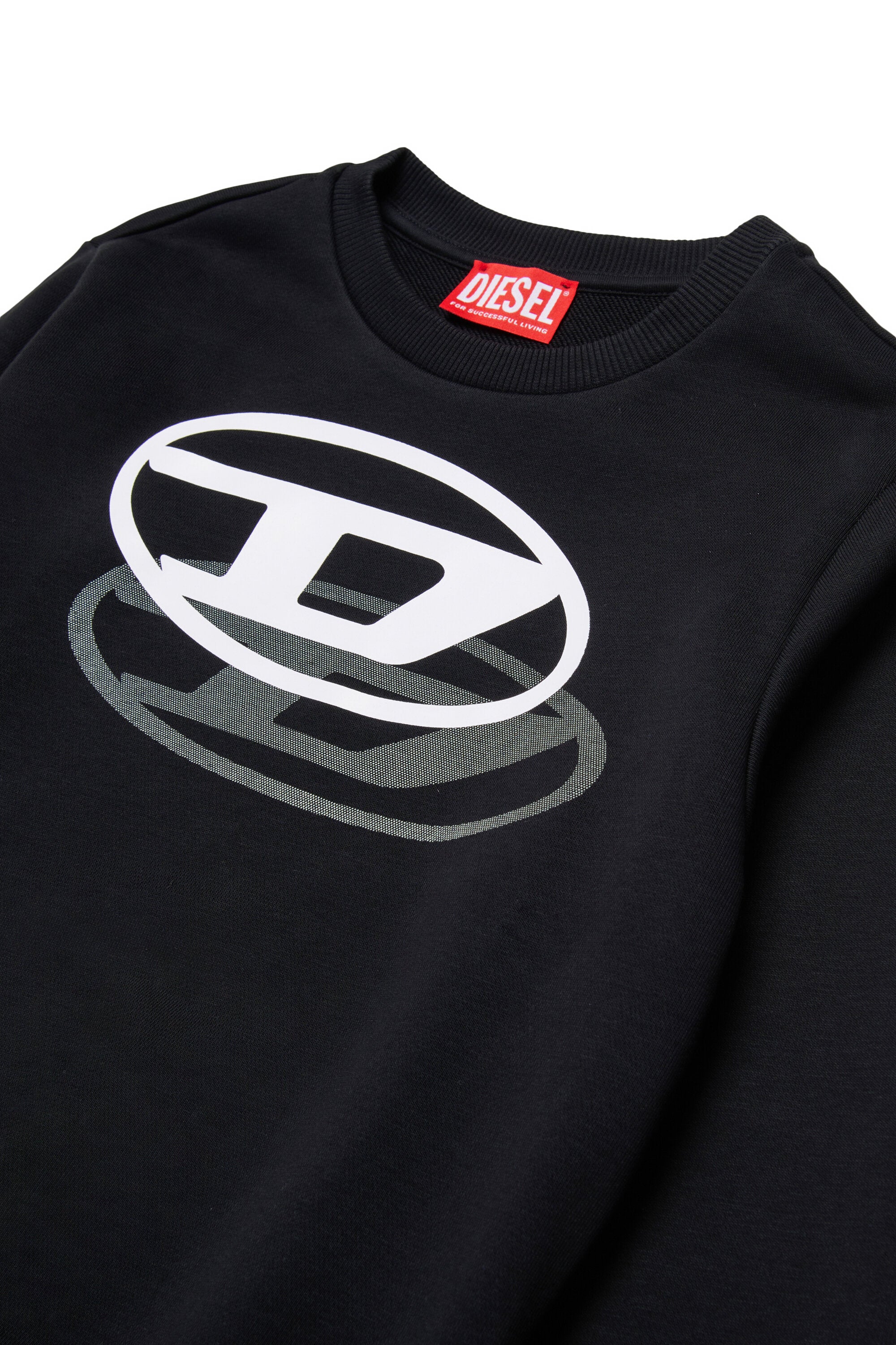 Sweat-shirt à col rond avec logo