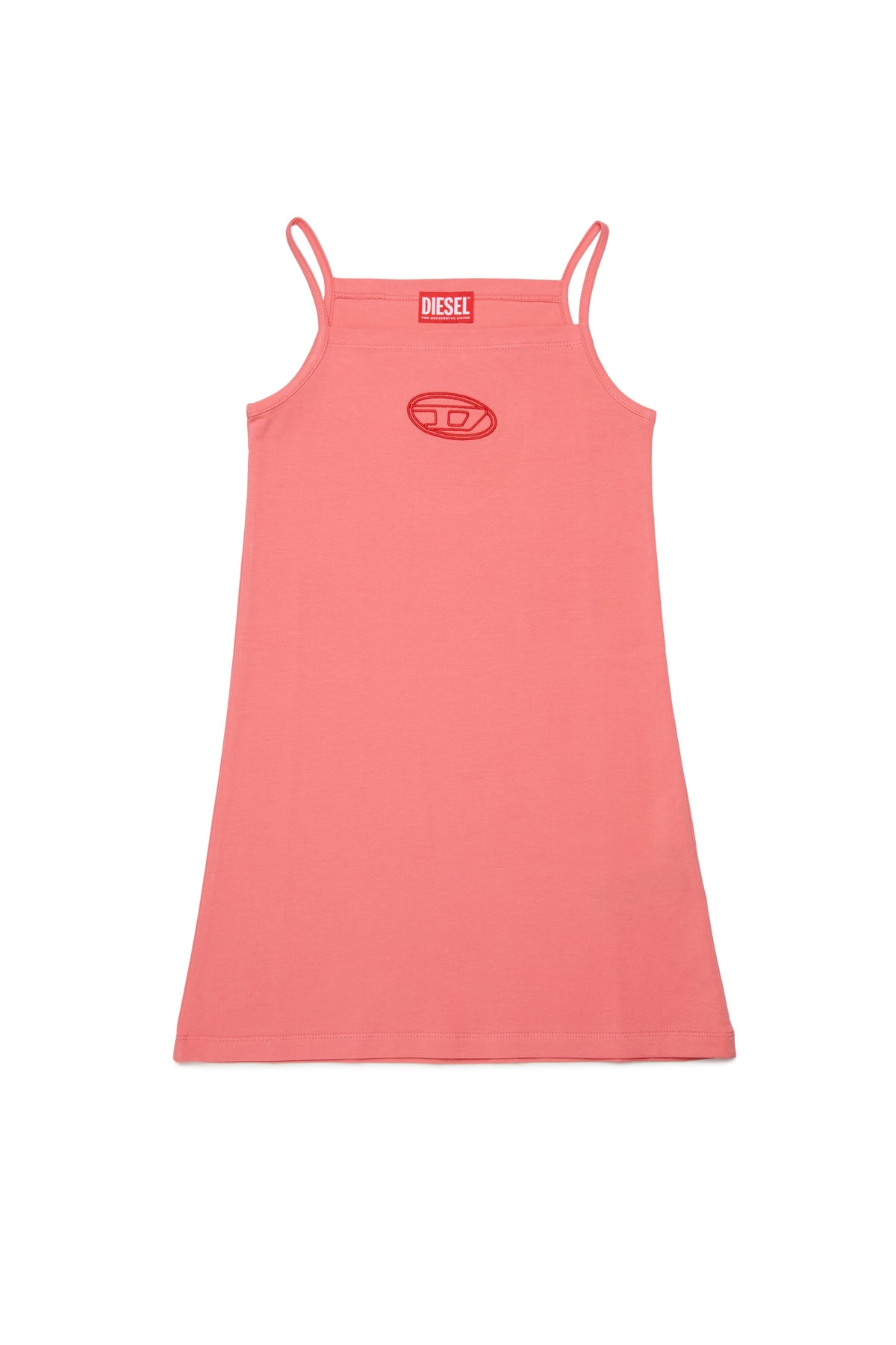 Robe courte avec logo Oval D