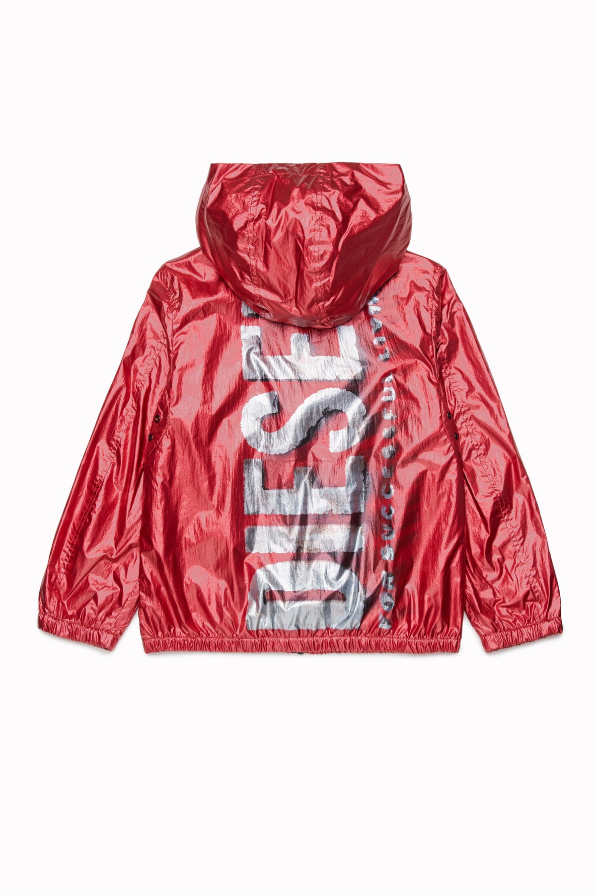 Chaqueta cortavientos con logo estampado