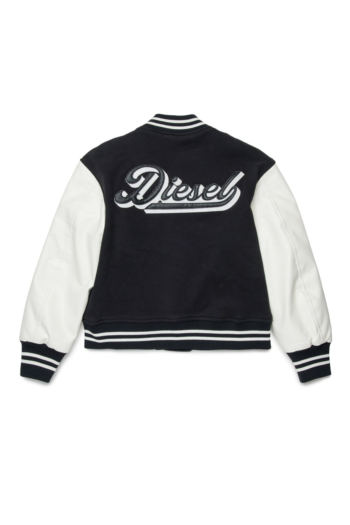 Chaqueta bomber con logo estampado
