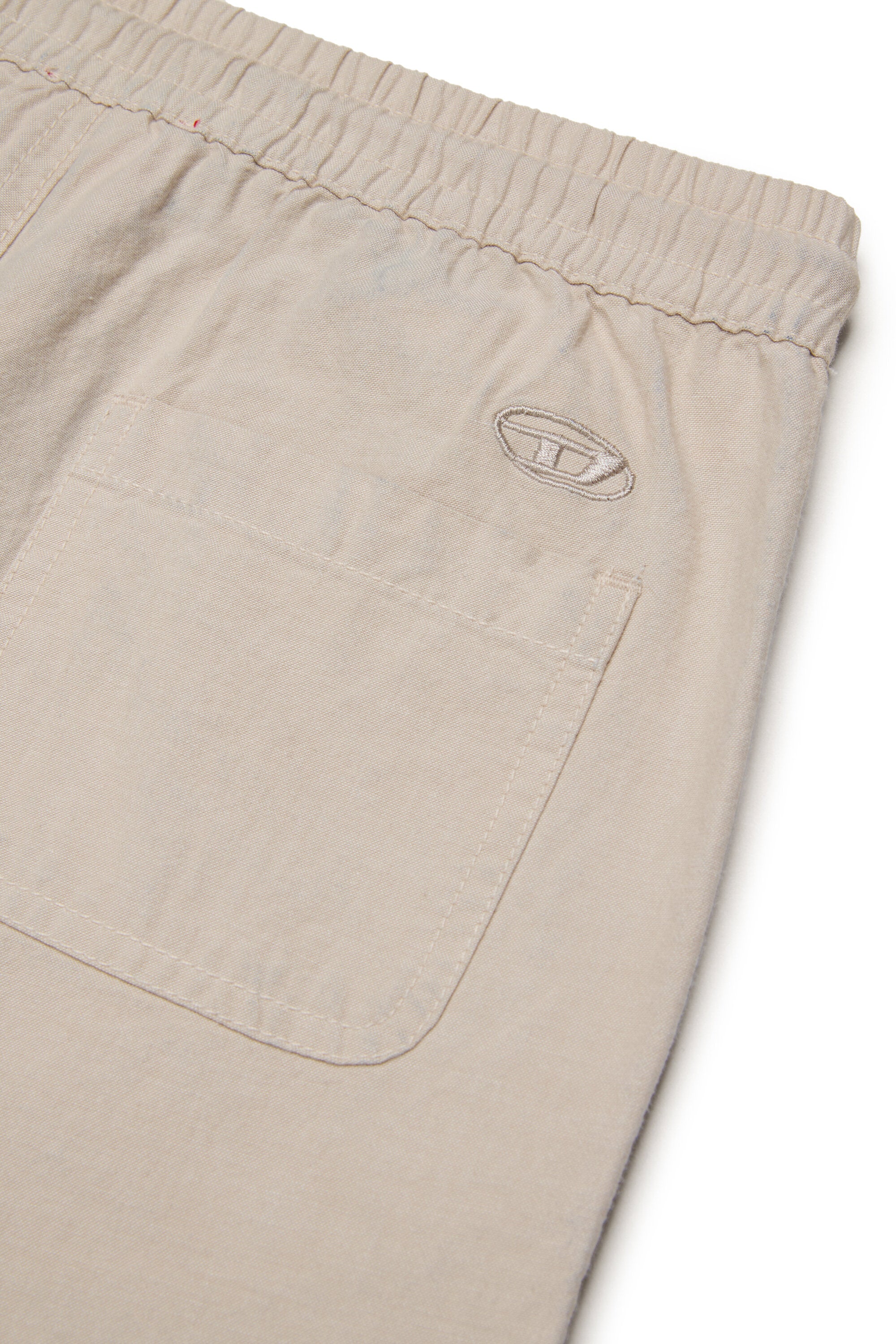 Formal pants with drawstring waist
