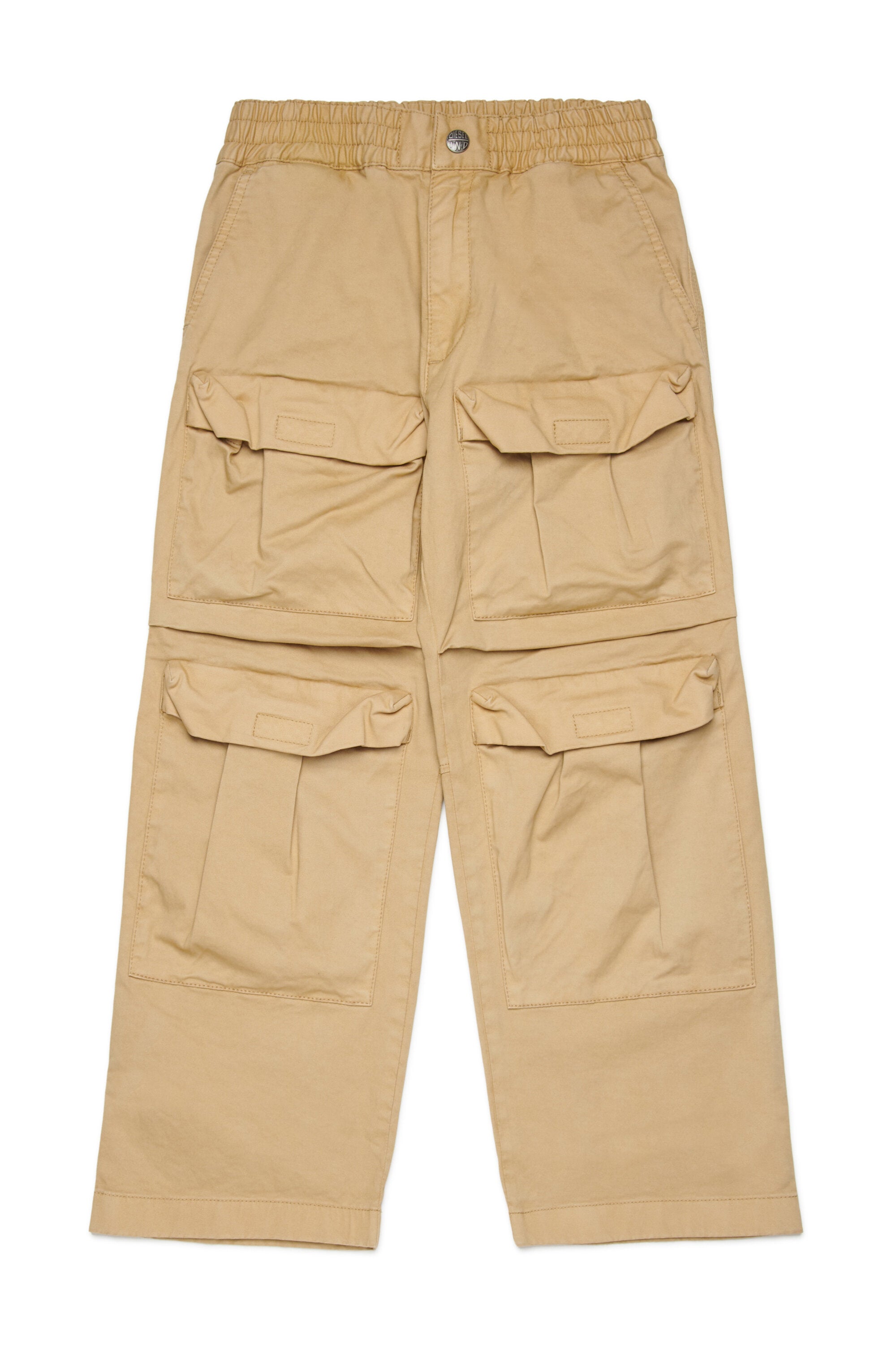 Pantaloni cargo con tasche applicate
