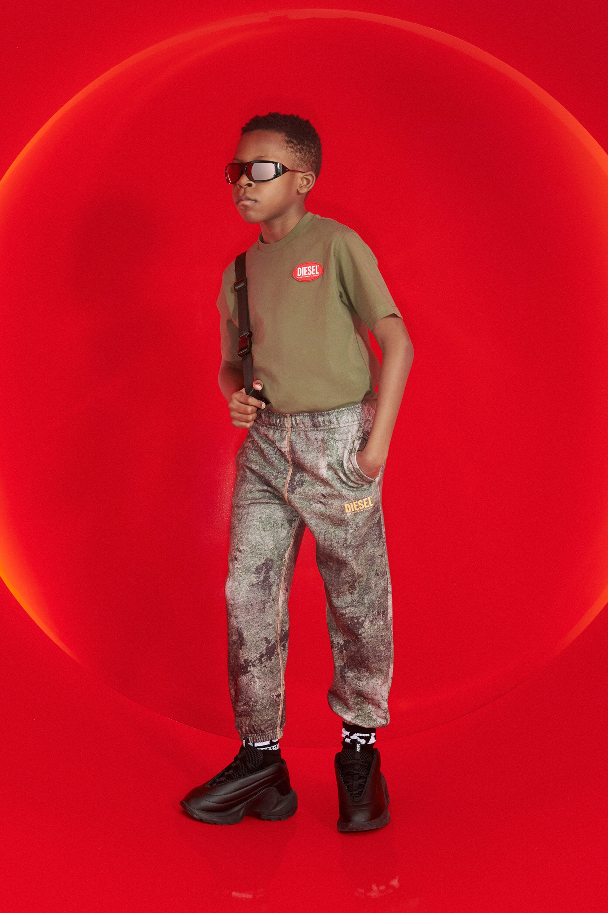 Pantalon en molleton avec logo