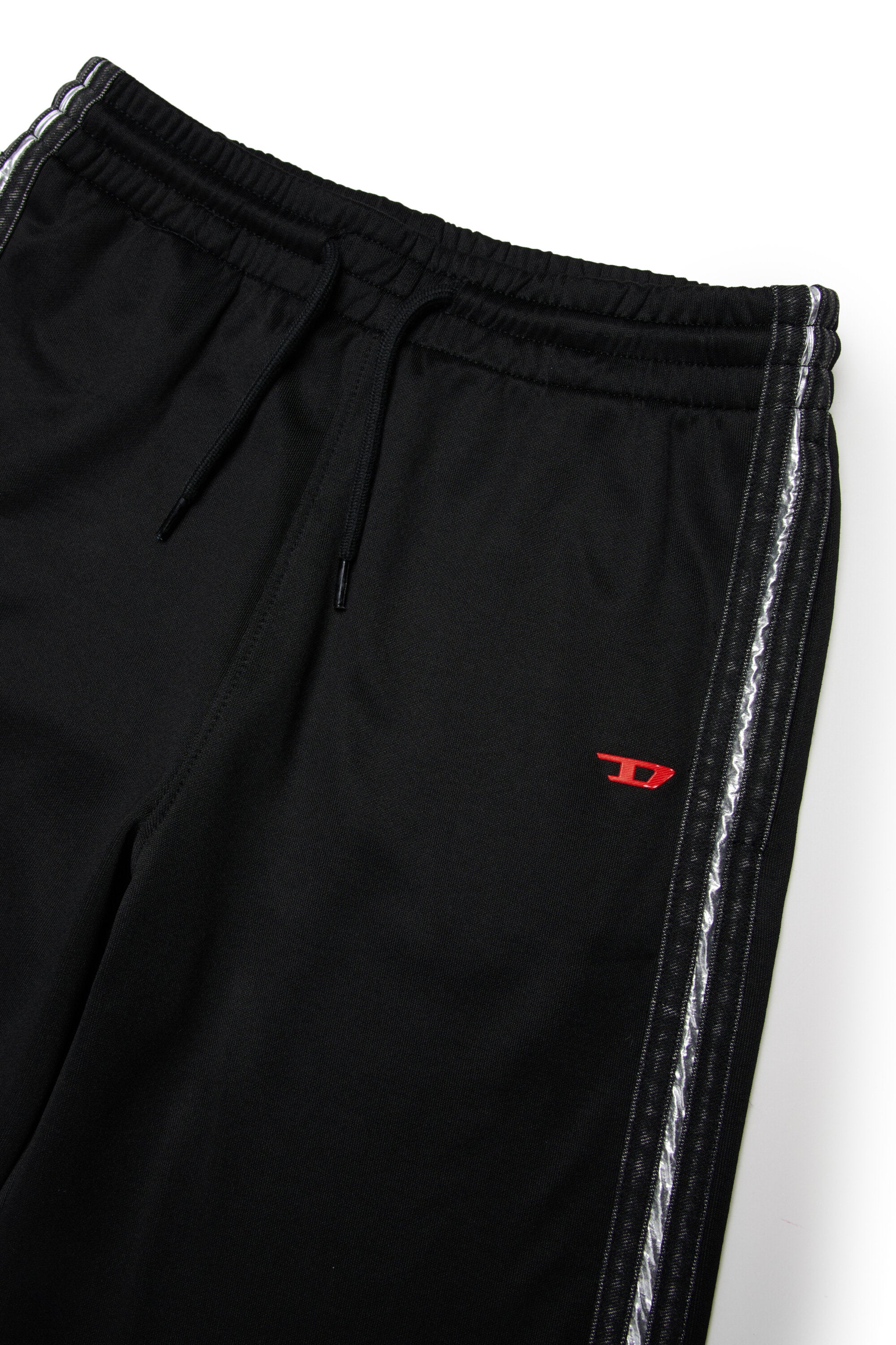 Fleece shorts with logo