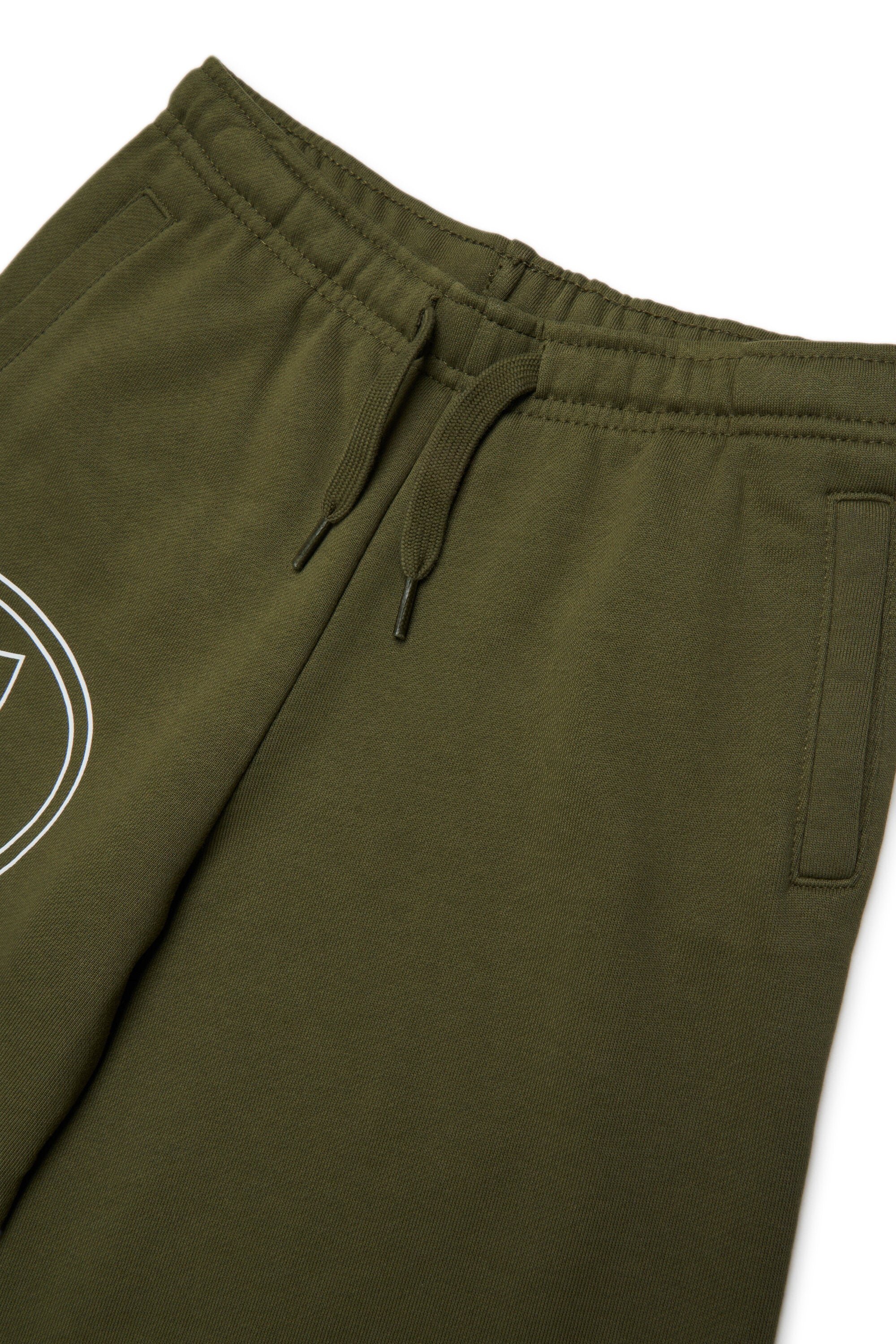 Shorts in felpa con logo