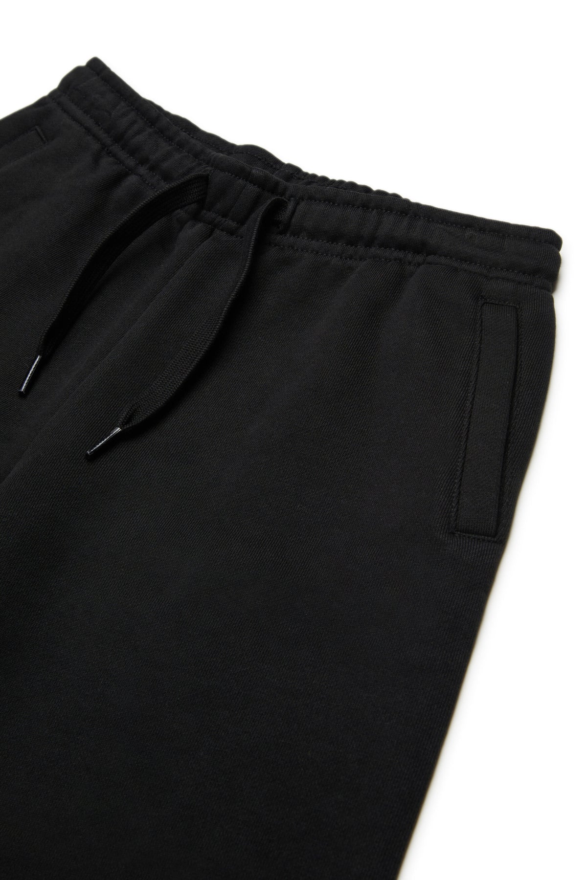 Fleece shorts with logo