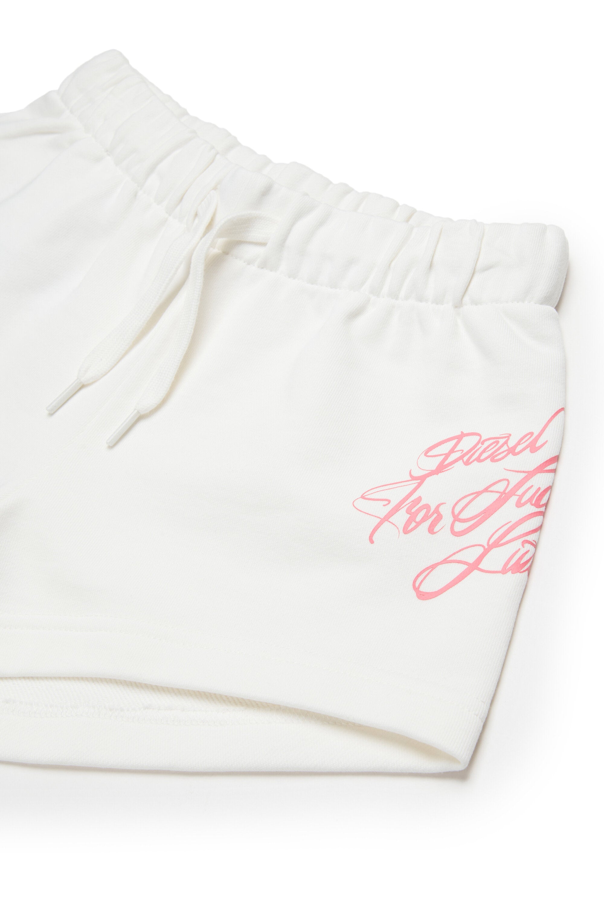Shorts in felpa con logo