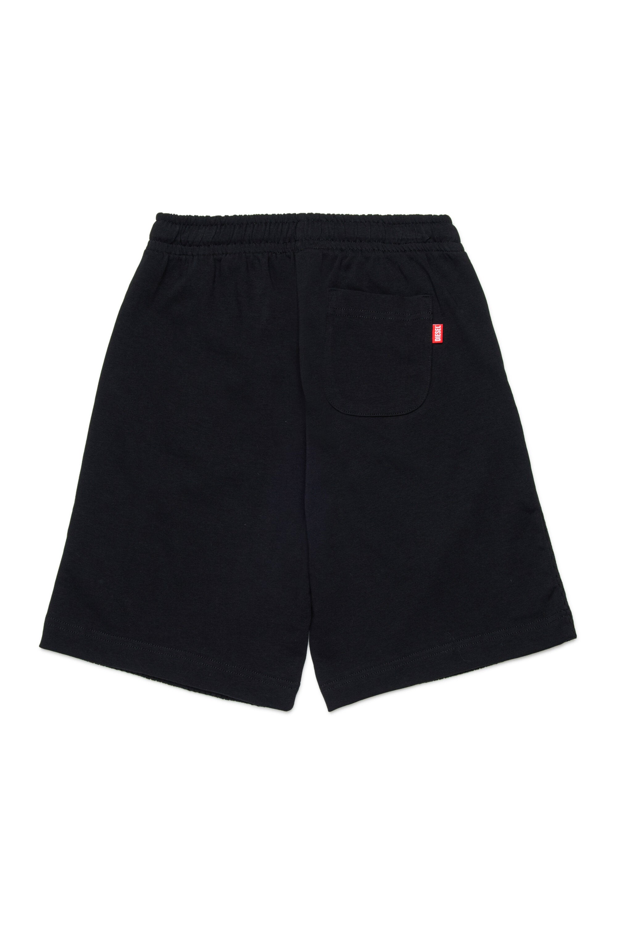 Shorts en molleton avec chiffres sur le devant