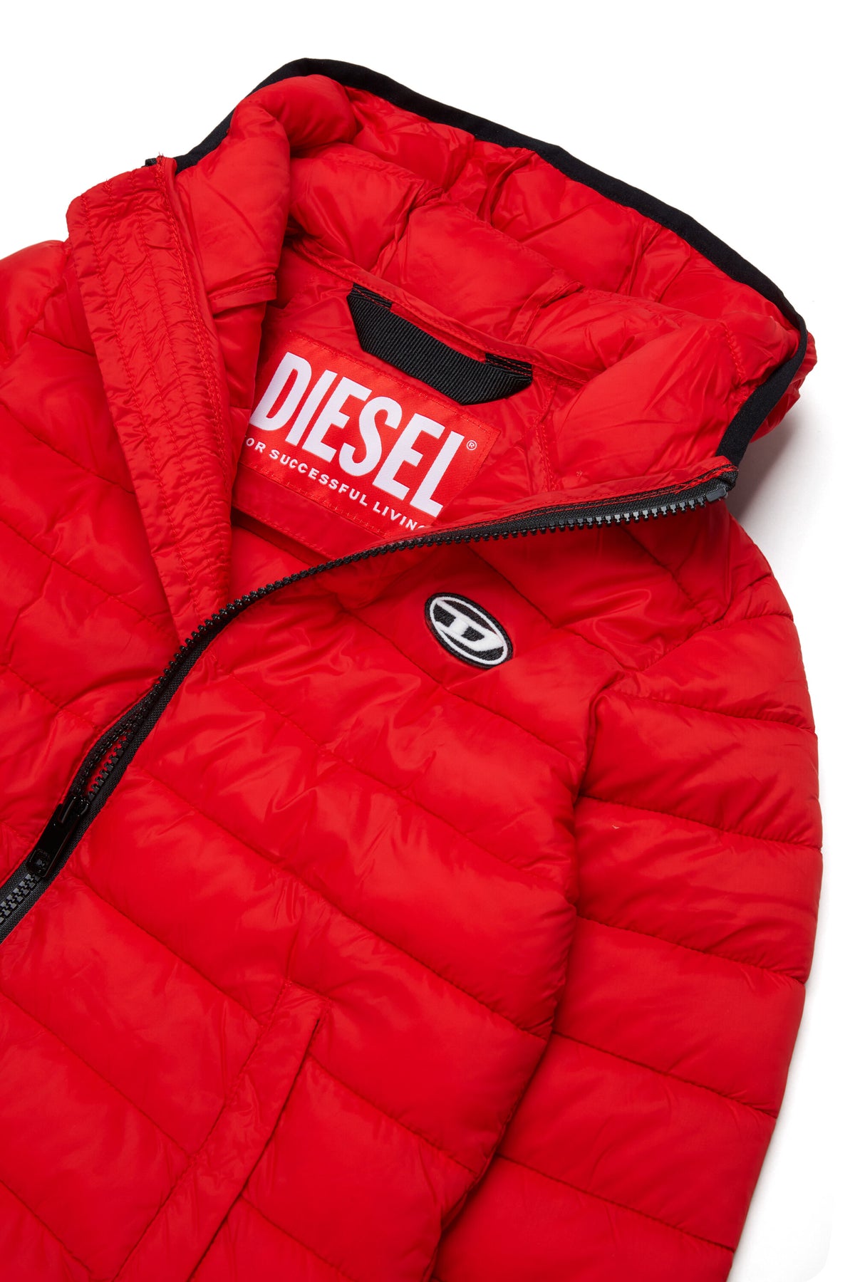Veste matelassée avec logo imprimé