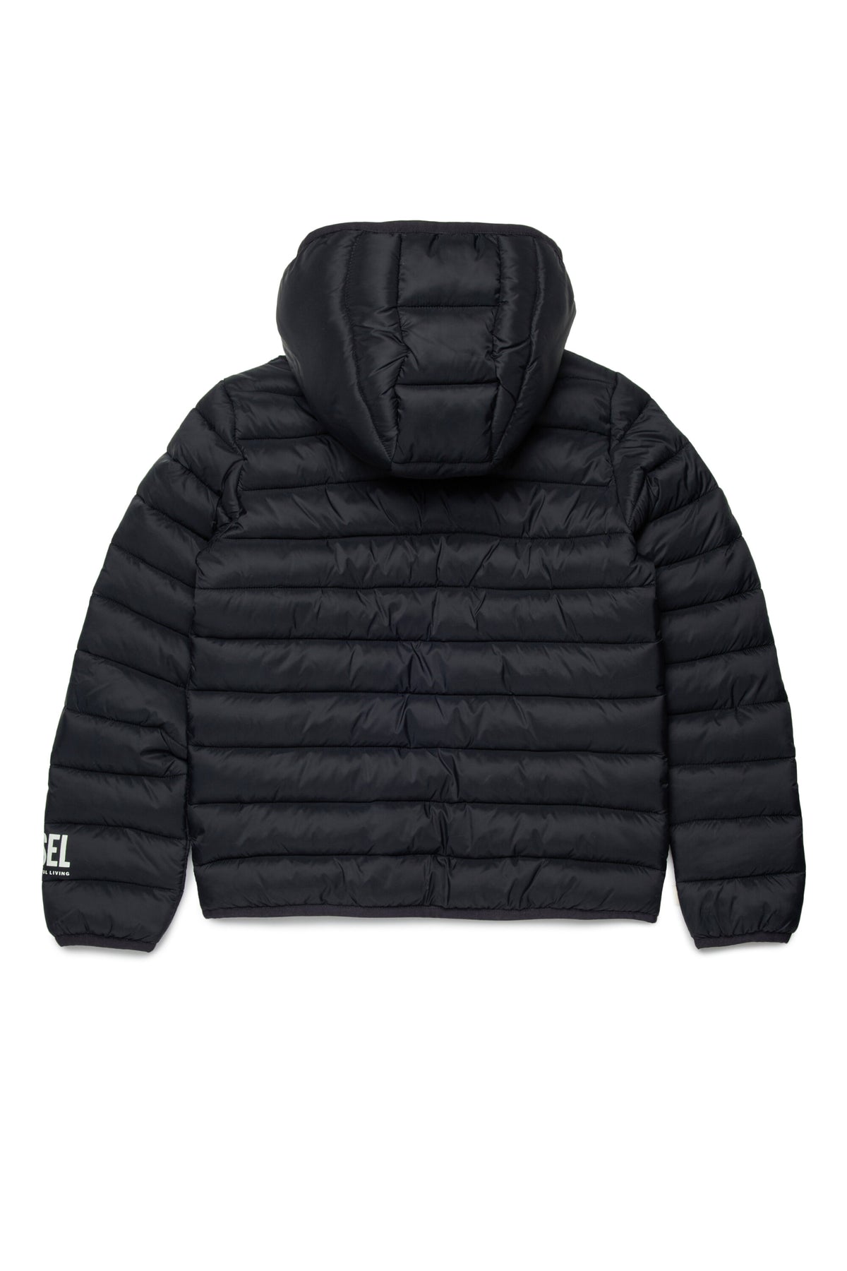 Gepolsterte Jacke mit aufgedrucktem Logo