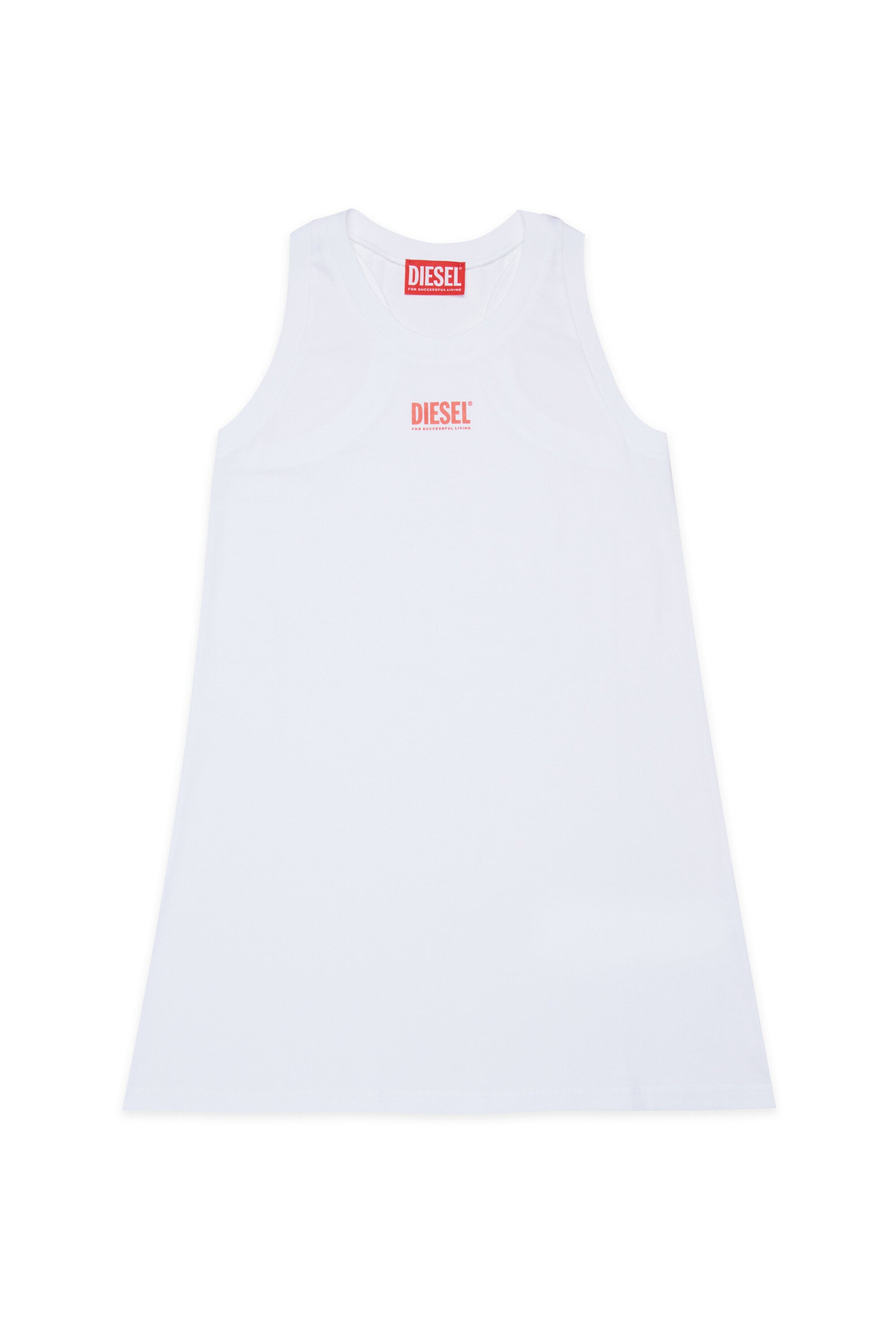 Cover-up dress with logo