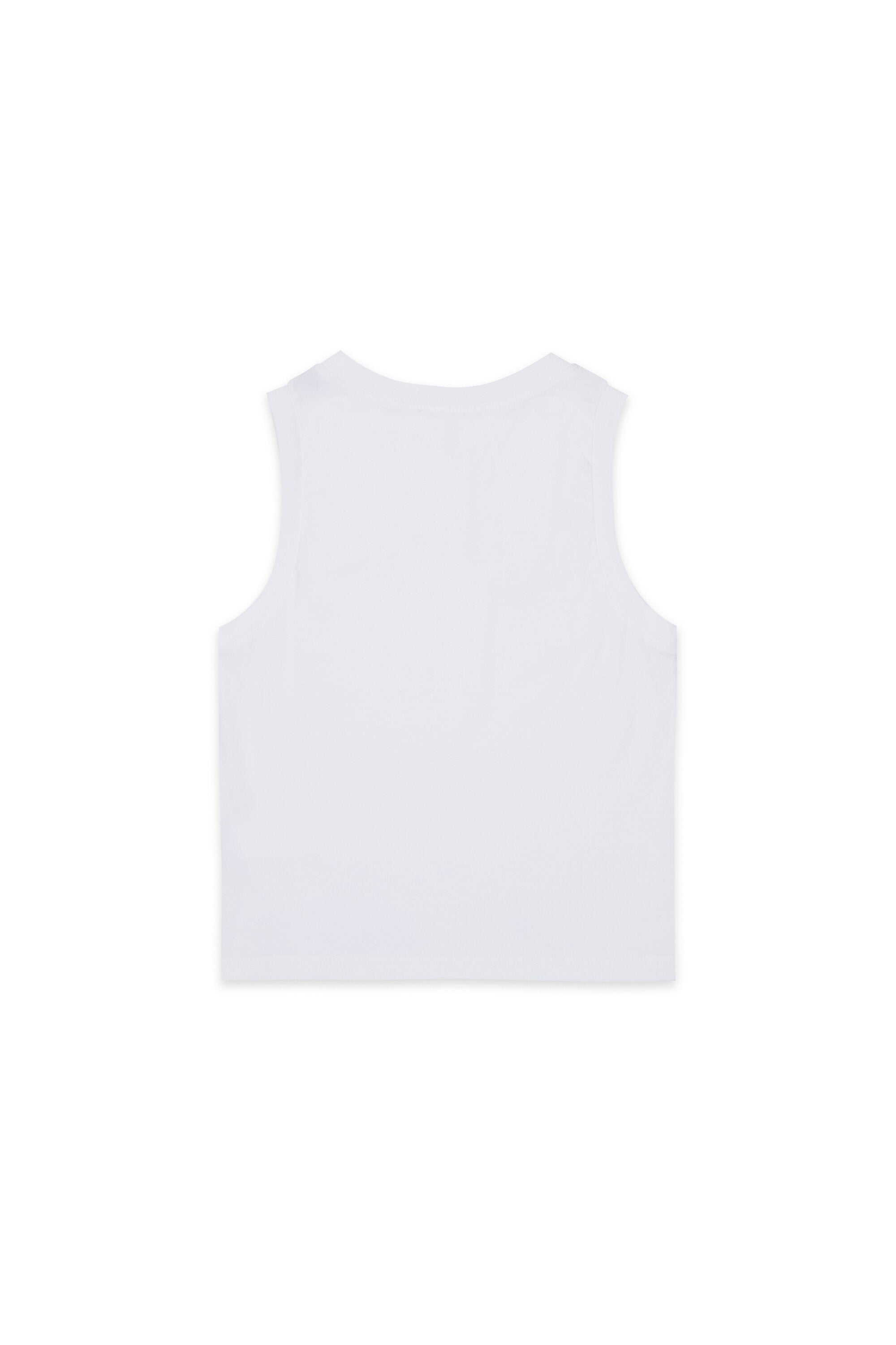 Ärmelloses T-Shirt mit Logo